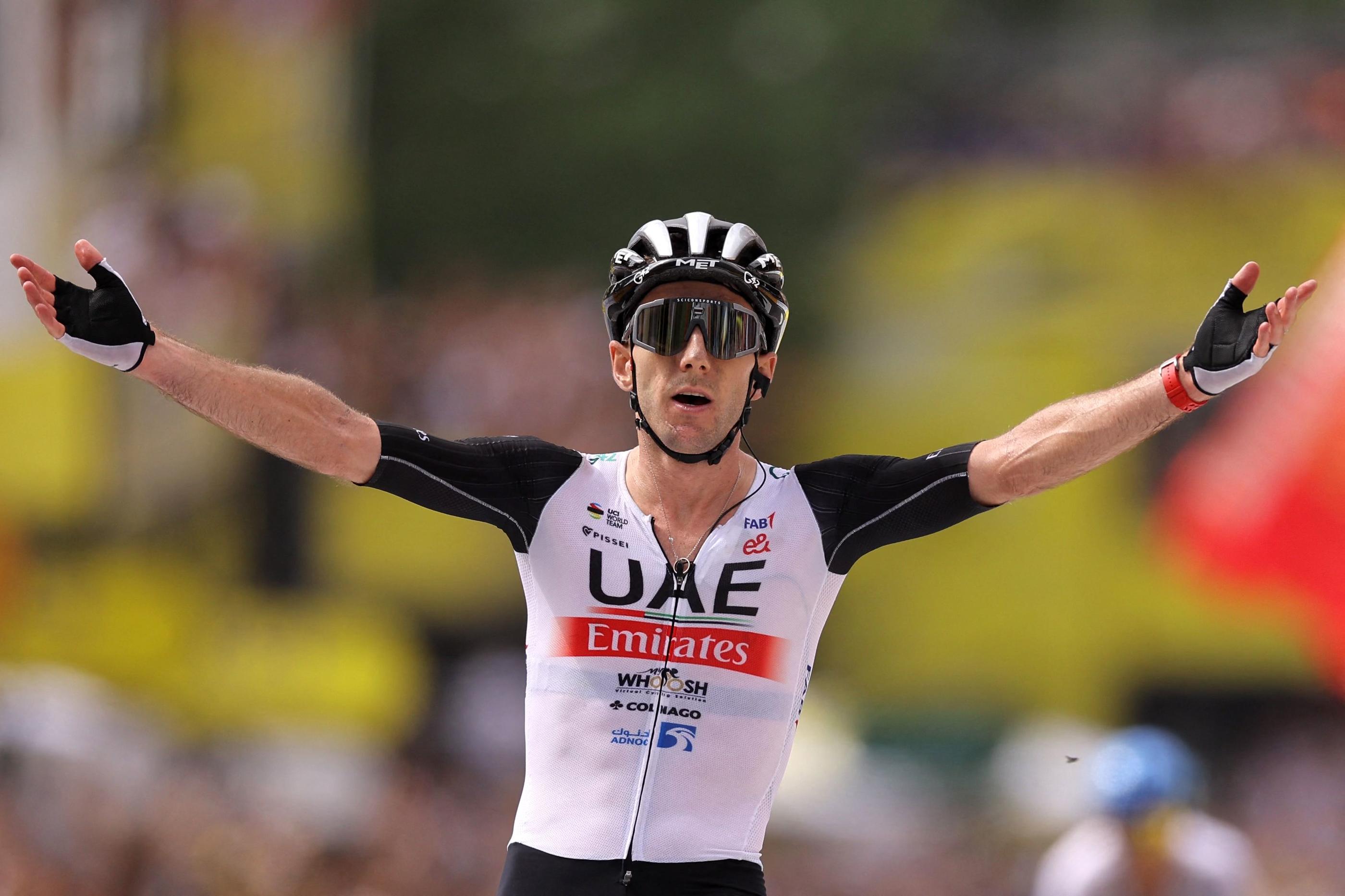Maillot Cyclisme Le Coq Sportif Blanc - Adam Yates Tour De France 2016 - Taille XS