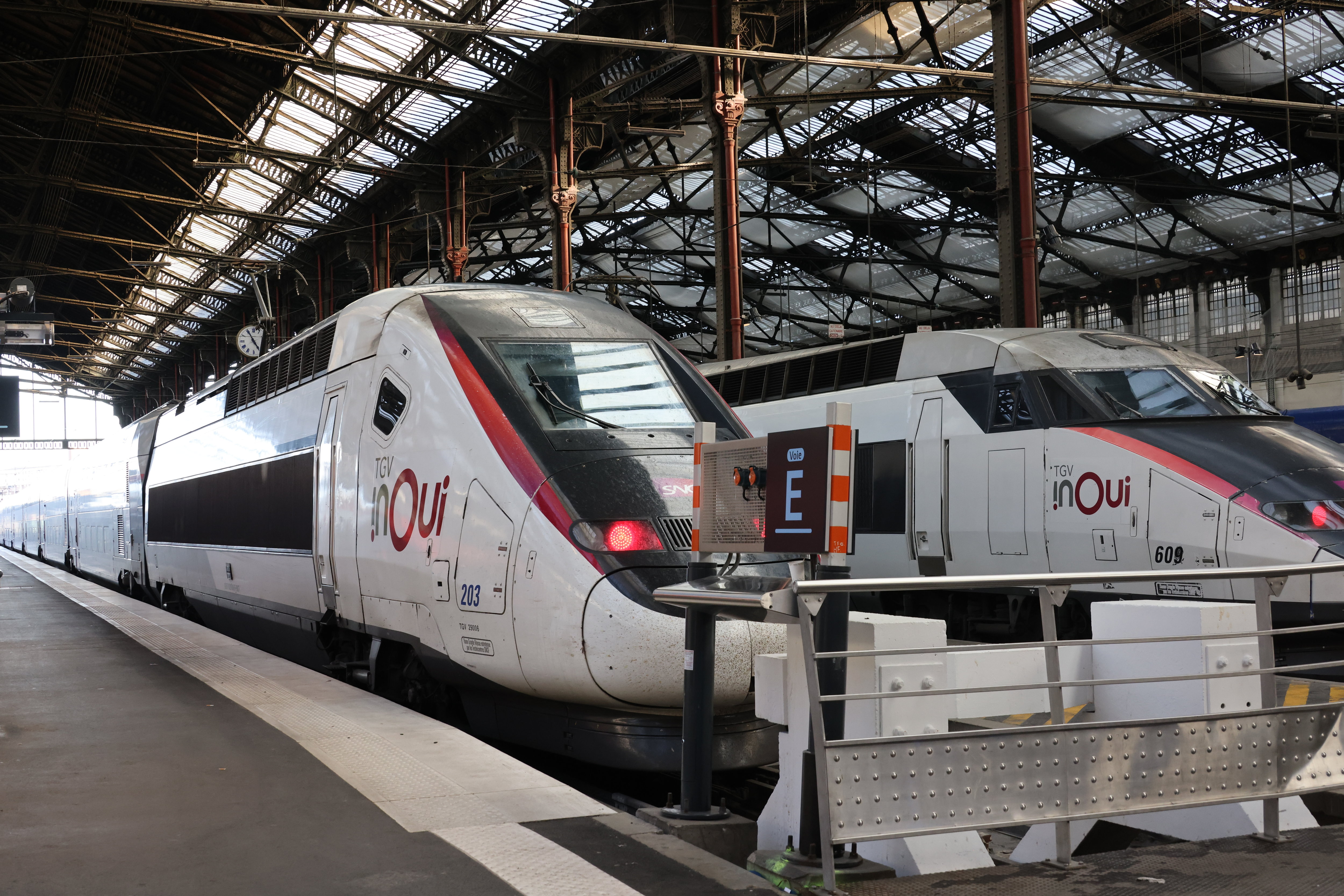 SNCF Voyageurs annonce un trafic « quasi normal » pour les TGV Inoui, Ouigo, Thalys et Eurostar. LP/Delphine Goldsztejn