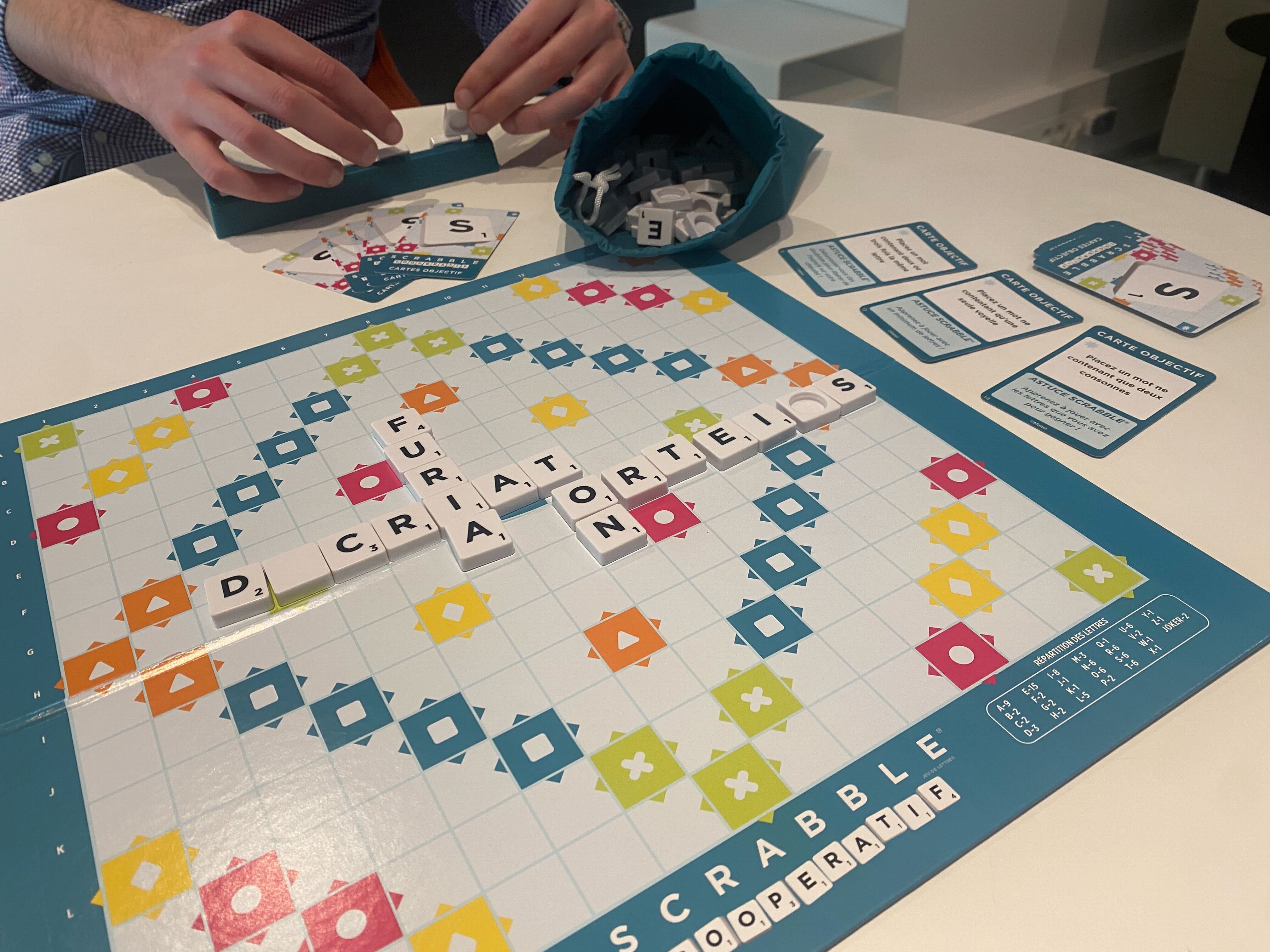 Jeu De Scrabble Competition 4 Joueurs – Habourdin – Pièces Manquantes