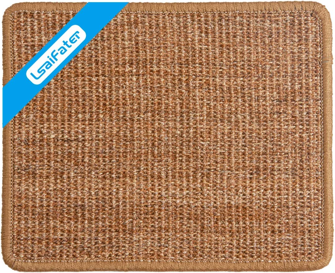 Lot De 2 Tapis Griffoirs En Sisal Pour Lapins 40x30 Cm - Jouet à Mâcher, Soin Des Griffes Et Dents, Lit Confortable