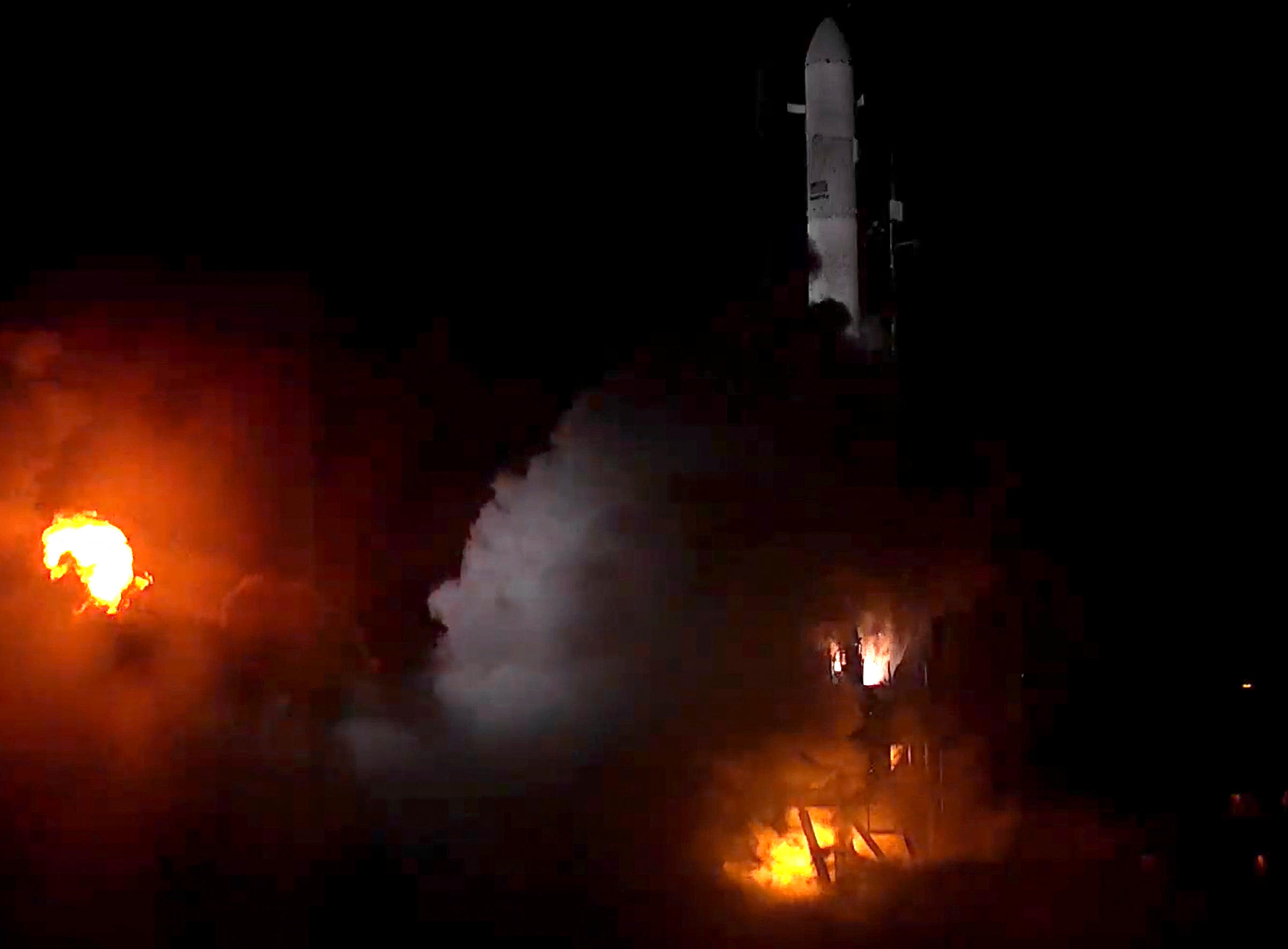 La troisième tentative de lancement de la fusée Terran 1 a eu lieu ce mercredi, depuis la Floride. AFP/Relativity Space