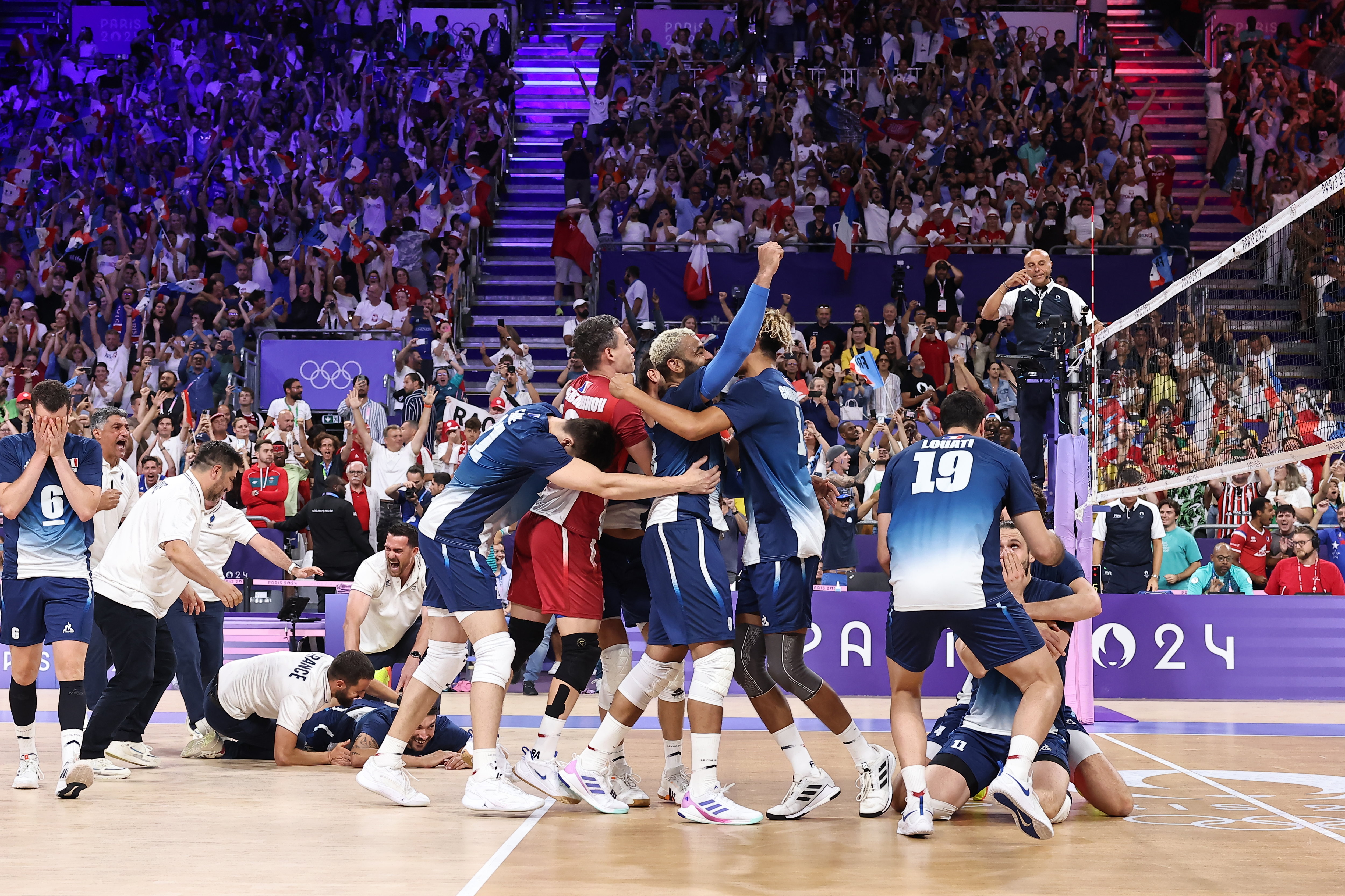 Les Bleus ont réalisé un exploit immense ce samedi en remportant leur second titre olympique de suite/
LP / Fred Dugit