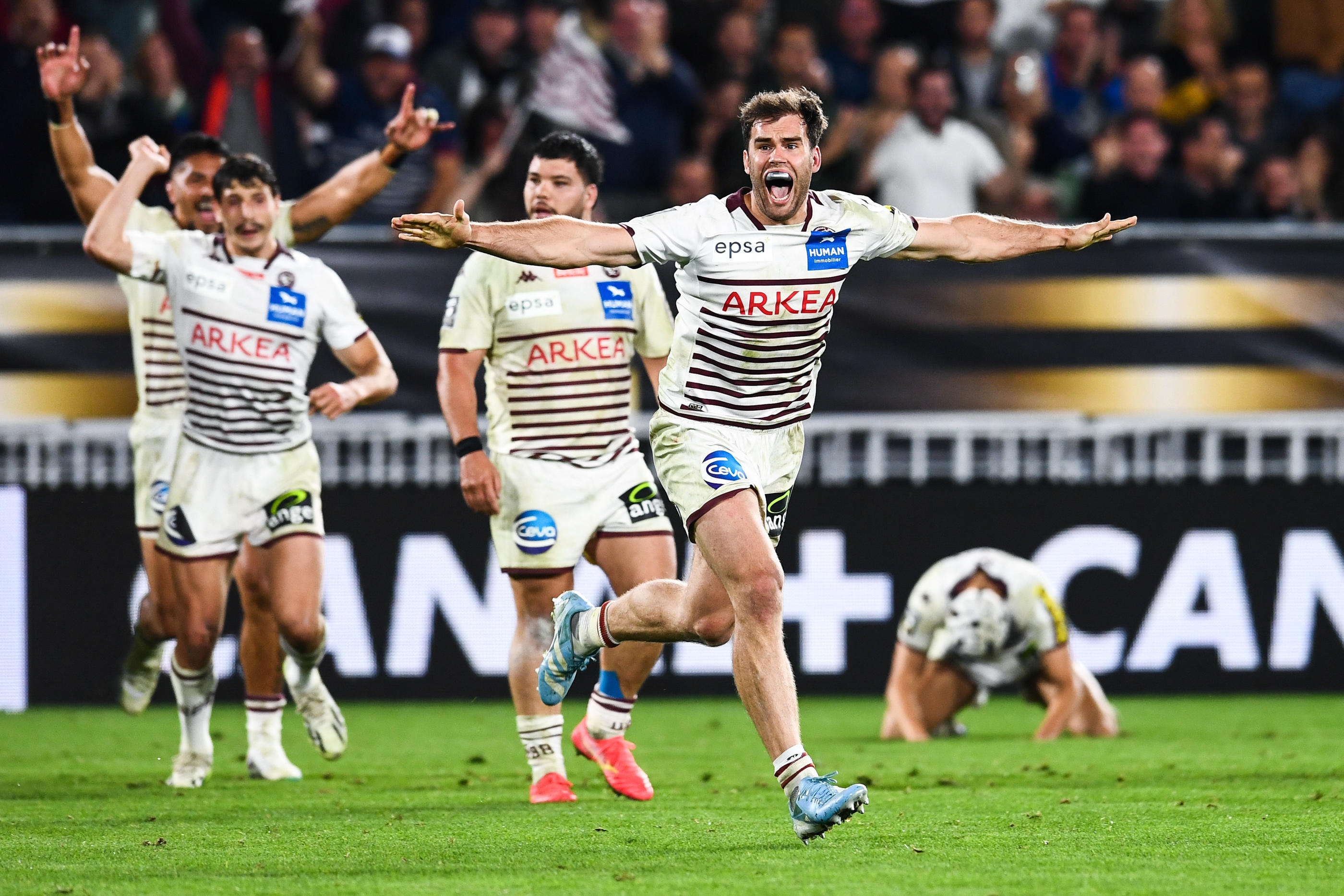 Ca plane pour Damian Penaud : l'arrivée de l'ailier du XV de France cet été a porté ses fruits, l'UBB jouera sa première finale du Top 14 vendredi. Icon Sport/FEP/Philippe Lecoeur