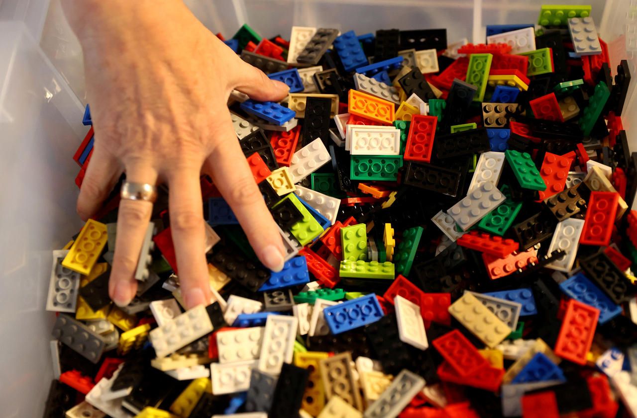 Briques Lego en vrac Une livre -  France