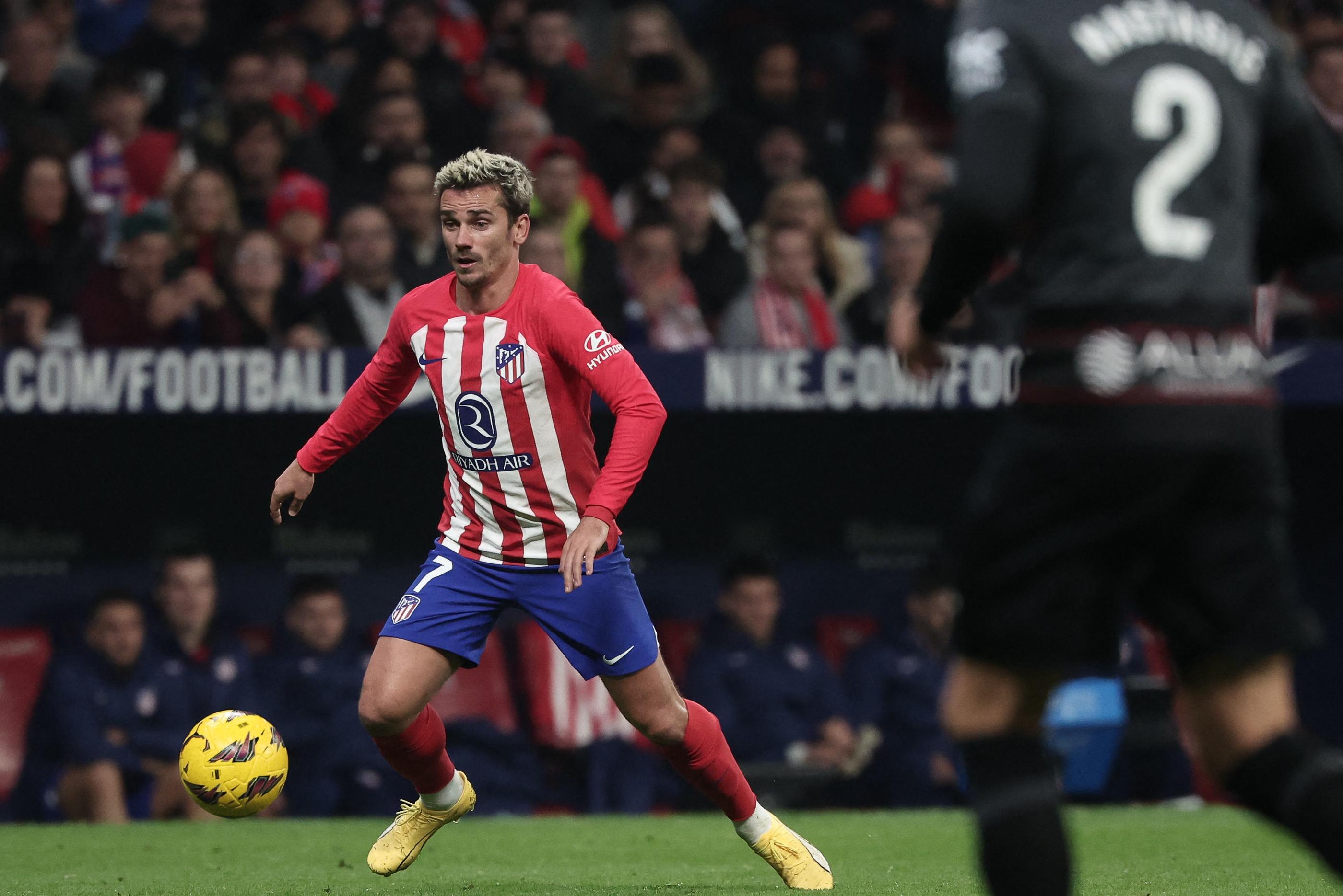 Antoine Griezmann est en grande forme avec l'Atlético. (Thomas Coex / AFP).