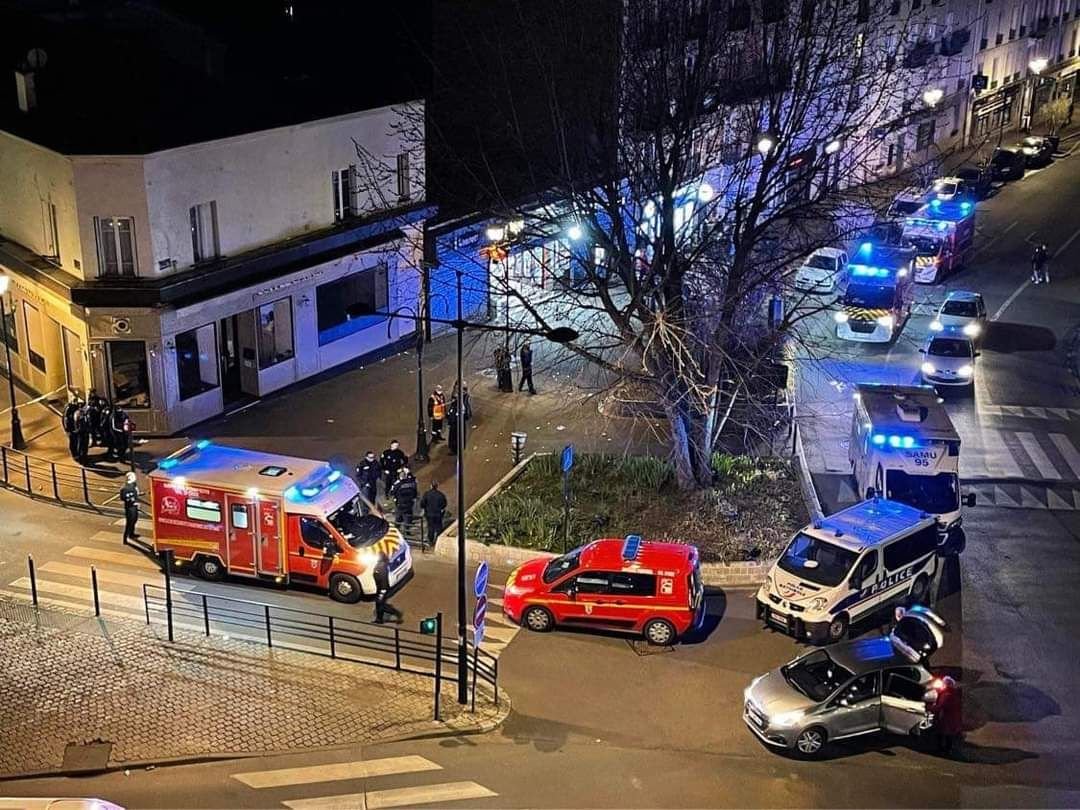 Argenteuil (Val-d'Oise), lundi 28 février. Une rixe a opposé des habitants et des vendeurs à la sauvette. Six personnes ont été blessées, trois interpellées. DR