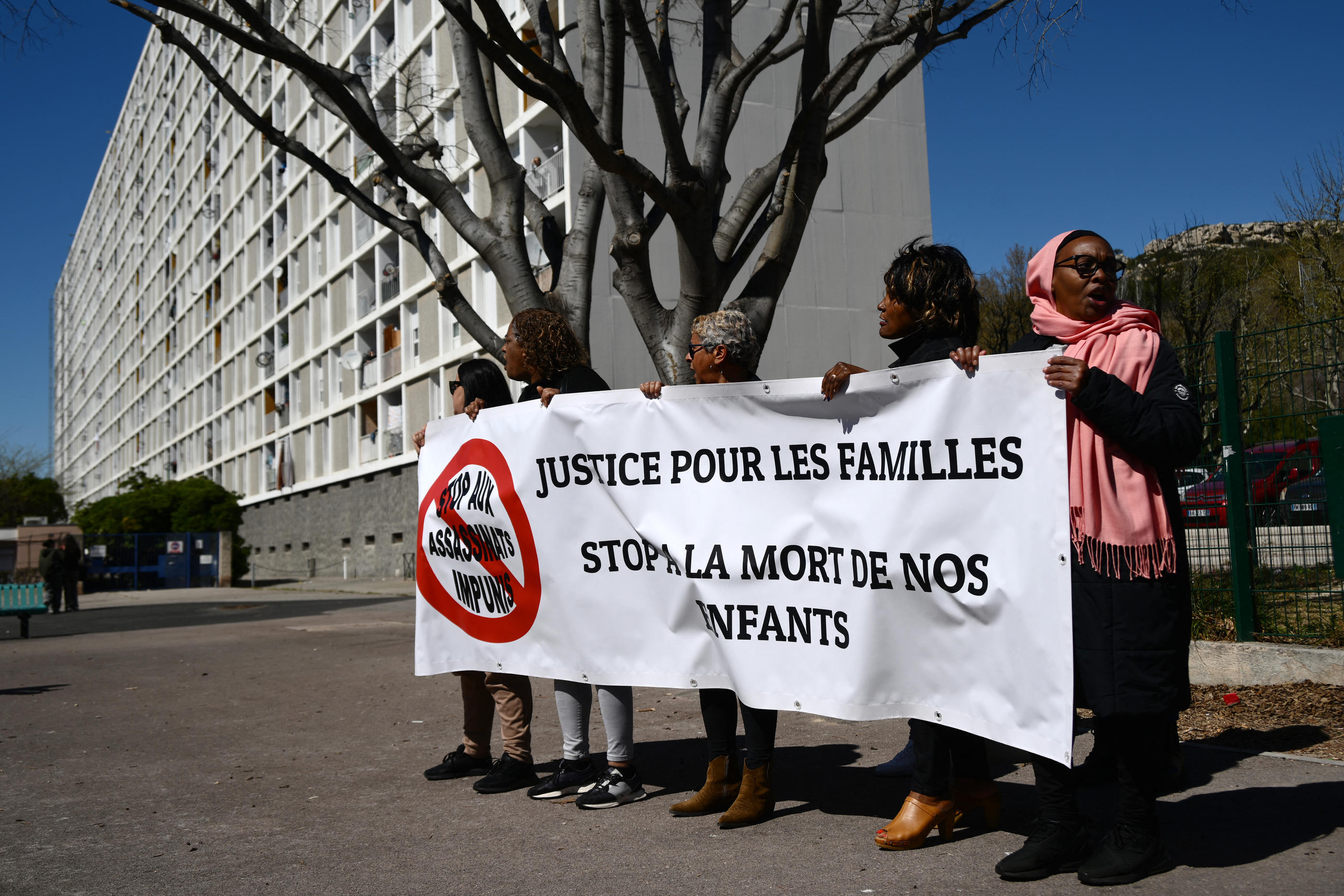 A Marseille, les mères rejoignent des collectifs et des associations pour tenter de lutter contre la prolifération du trafic de drogue. (Illustration) AFP/Christophe Simon