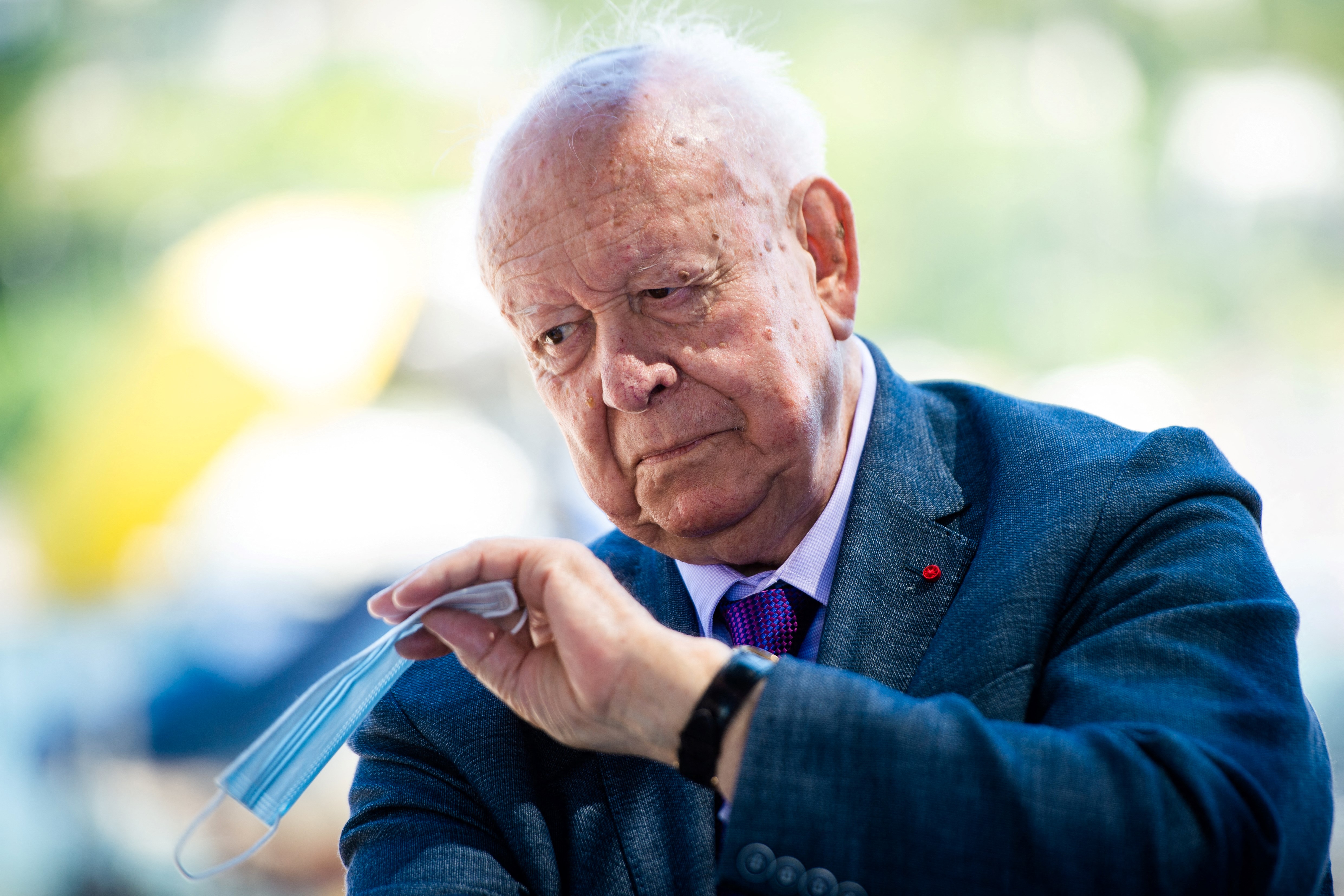 L'ancien maire de Marseille Jean-Claude Gaudin en juin 2020. AFP/Clément Mahoudeau