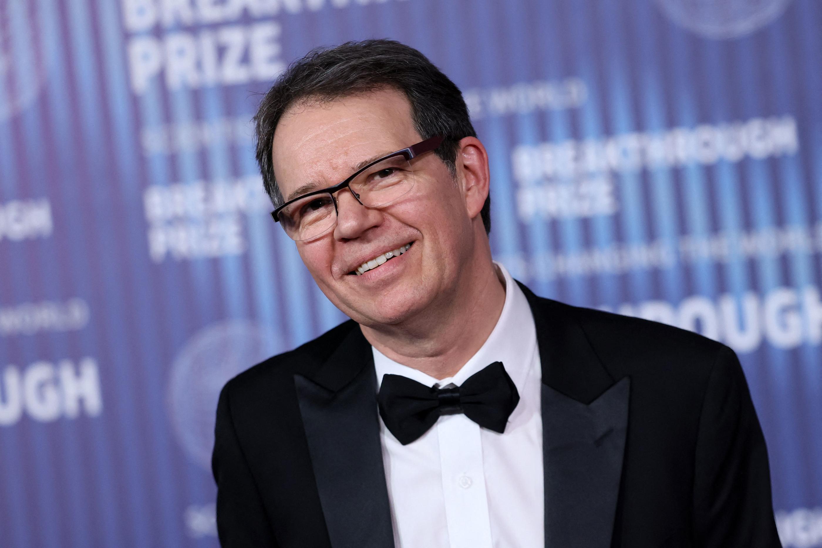 « Ce prix, c’est une reconnaissance extraordinaire », a confié à l’AFP Michel Sadelain, sur le tapis rouge du musée des Oscars. Étienne Laurent / AFP