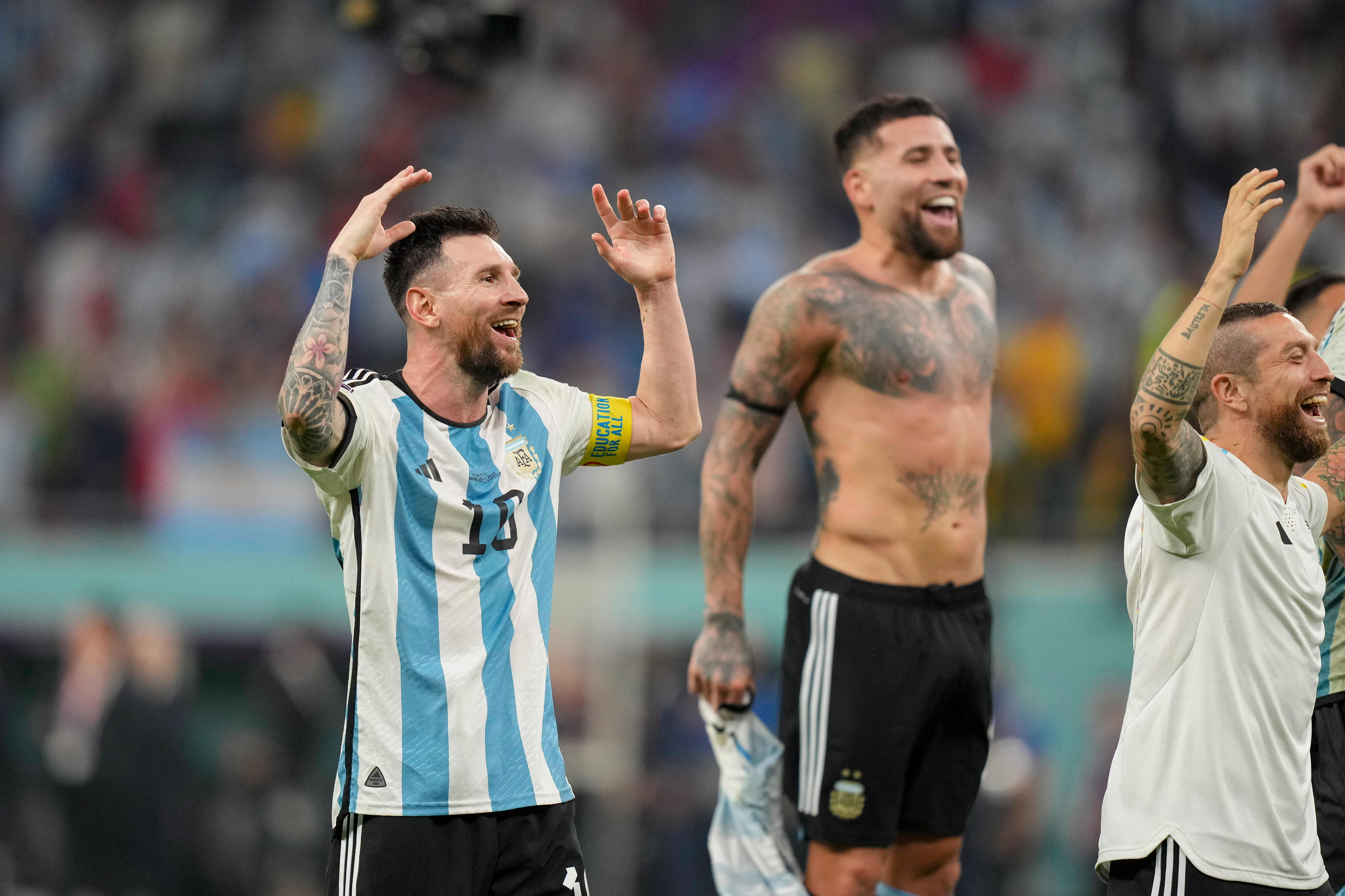 Lionel Messi a été l'un des acteurs majeurs de la qualification de l'Argentine, samedi. Icon sport