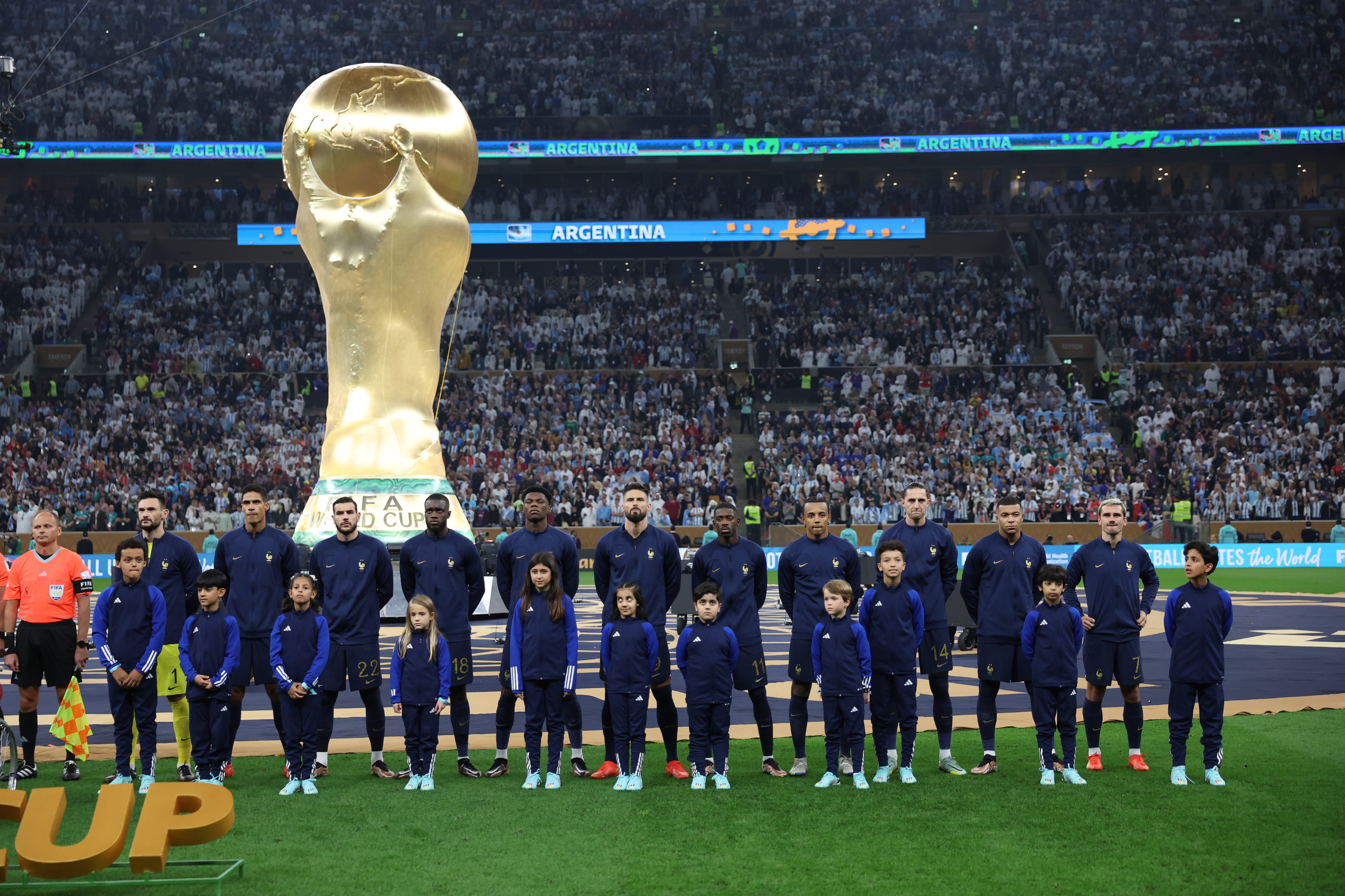La présence des Bleus en finale de la Coupe du monde au Qatar va rapporter 9,52 millions d’euros à leurs clubs respectifs. Photo LP/Arnaud Journois