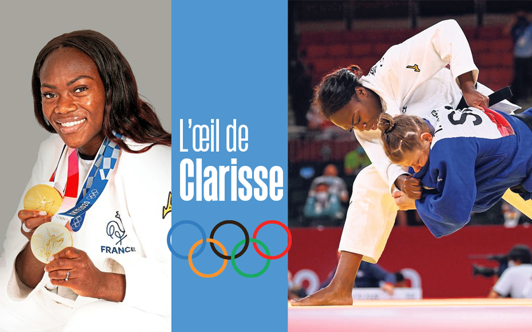 «Je souhaite aux athlètes paralympiques de profiter au maximum de ces Jeux», confie Clarisse Agbégnénou. AFP/Philippe Millereau/REUTERS/Annegret Hilse