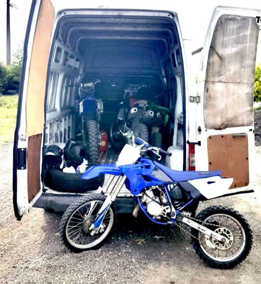 Les motocross sont régulièrement confisqués par la police et font l'objet de nombreux vols et trafics en Île-de-France. (Illustration) DR/Police nationale