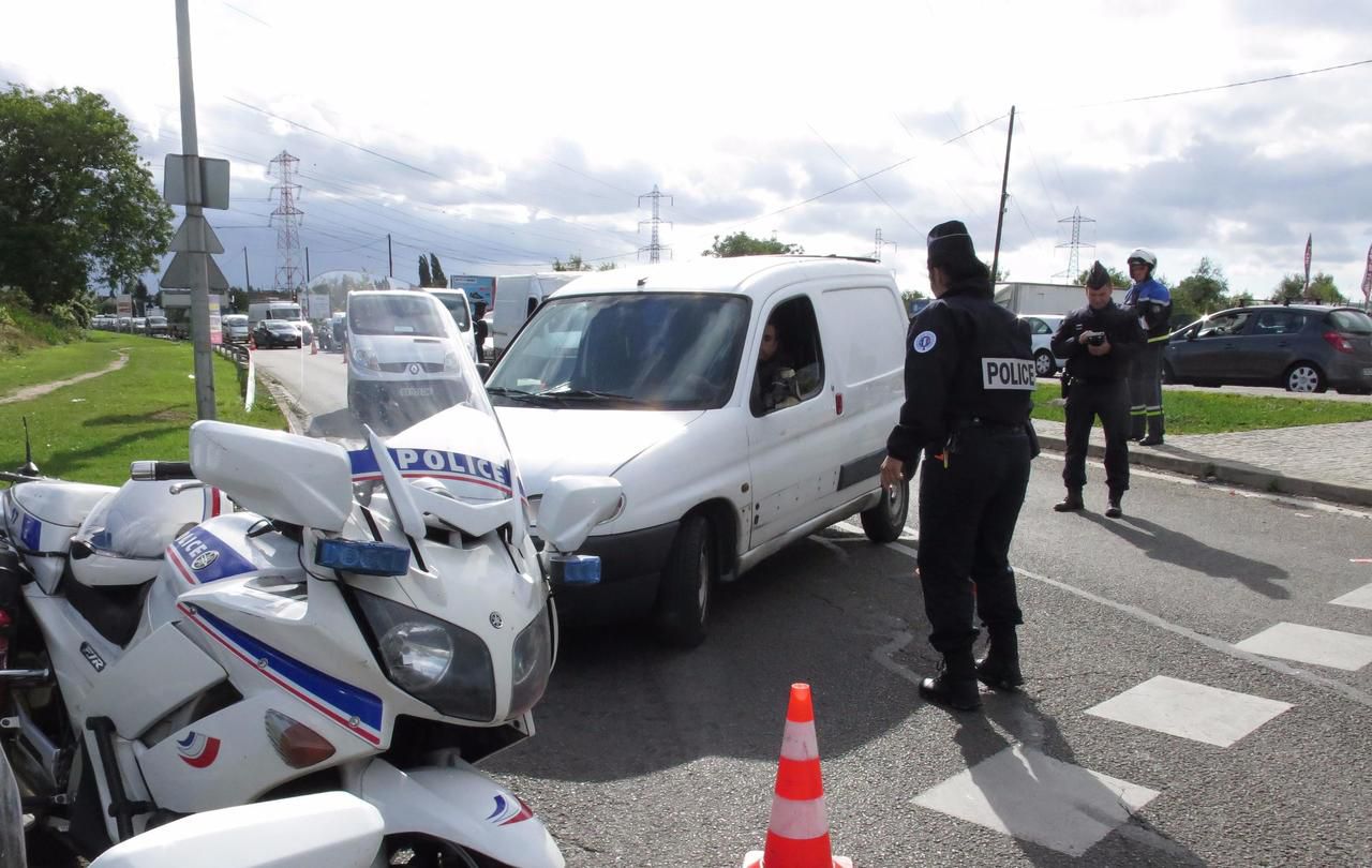 <b></b> Un nouveau contrôle routier était organisé ce jeudi après-midi sur la D 316, à Sarcelles. 