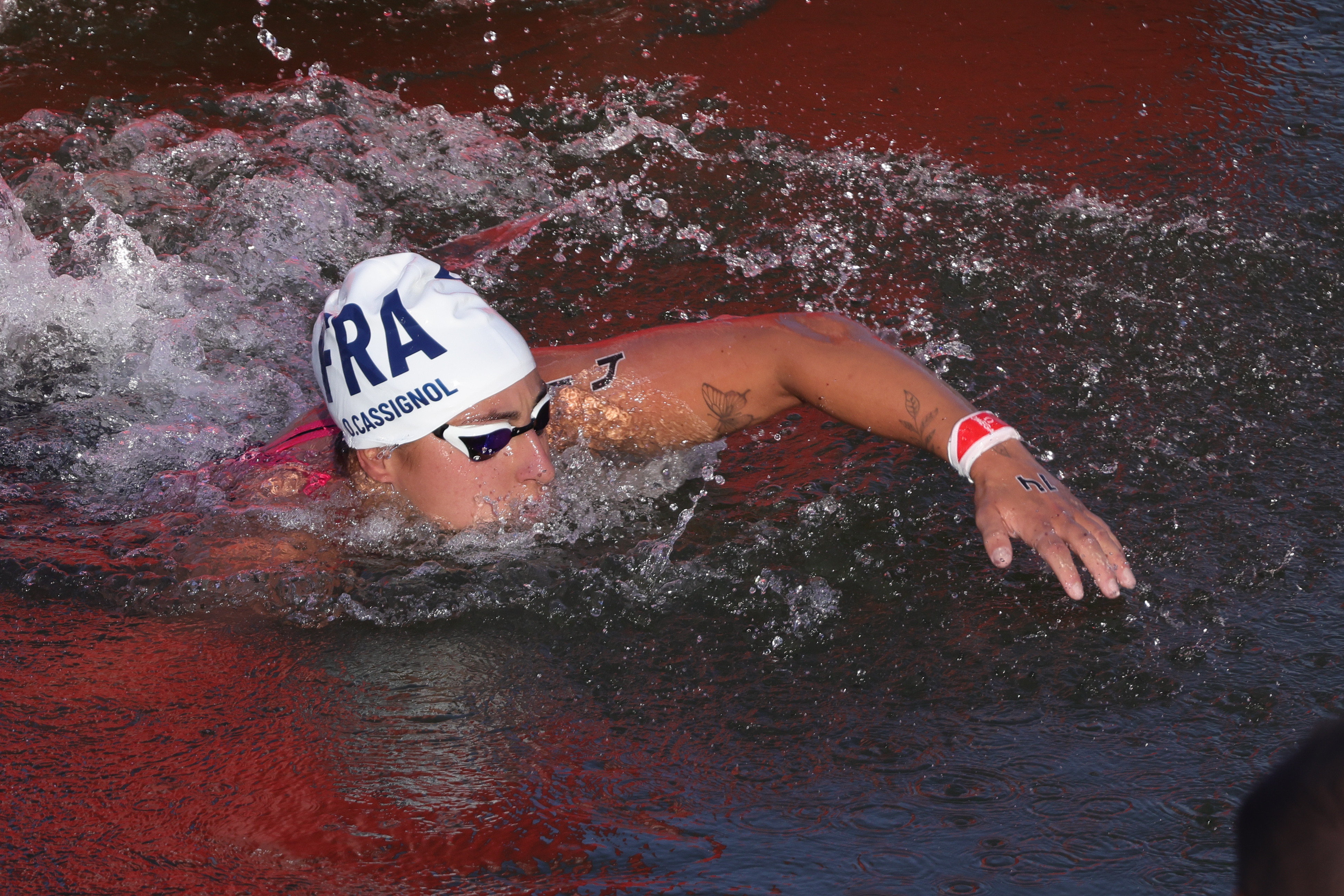 À 24 ans, Océane Cassignol a terminé à plus de 2 minutes et 30 secondes de la médaille d'or. LP / Olivier Arandel