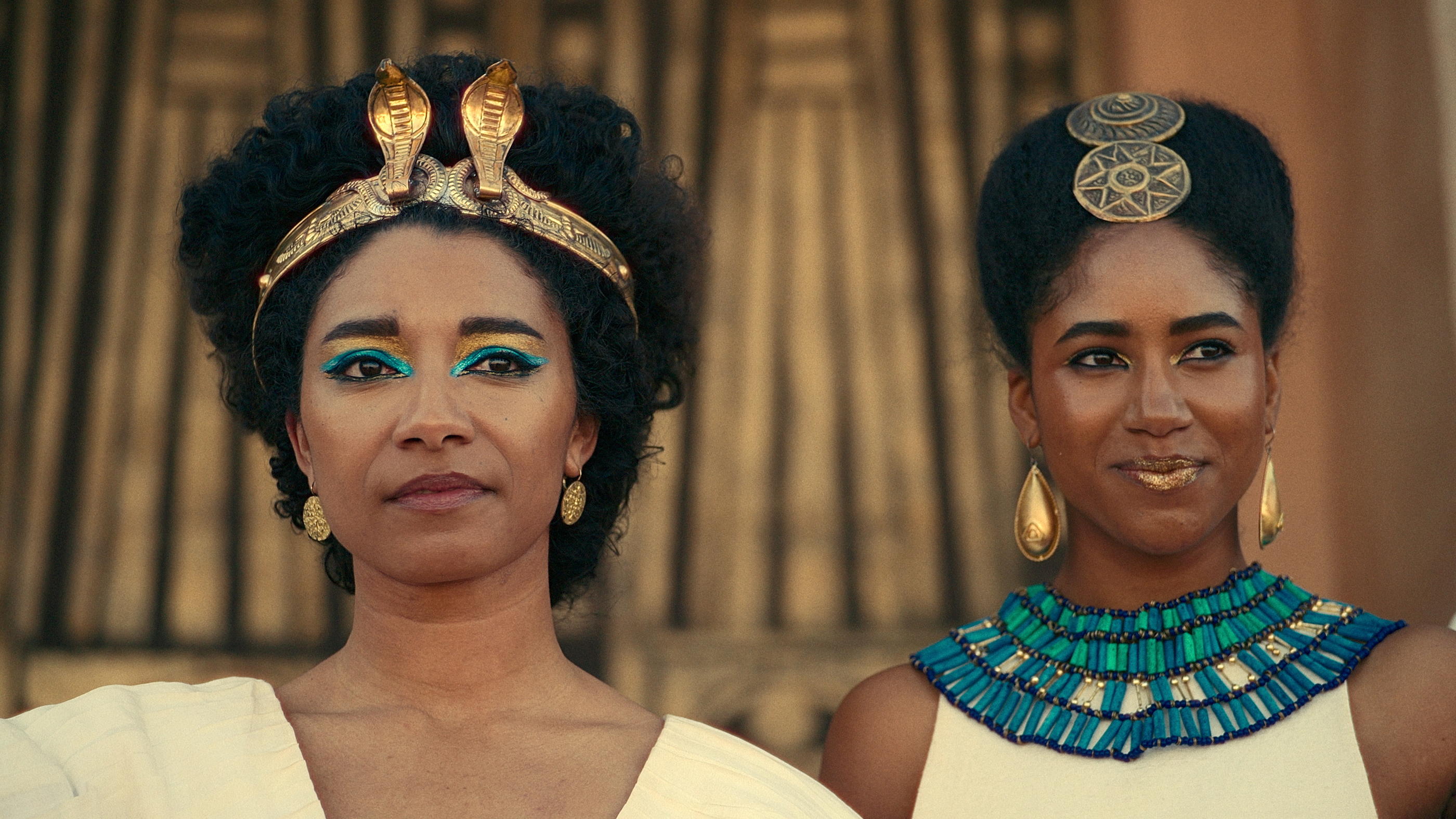 Queen Cleopatra. Cr. Netflix © 2023 
La Reine Cléopâtre
Cleopatre