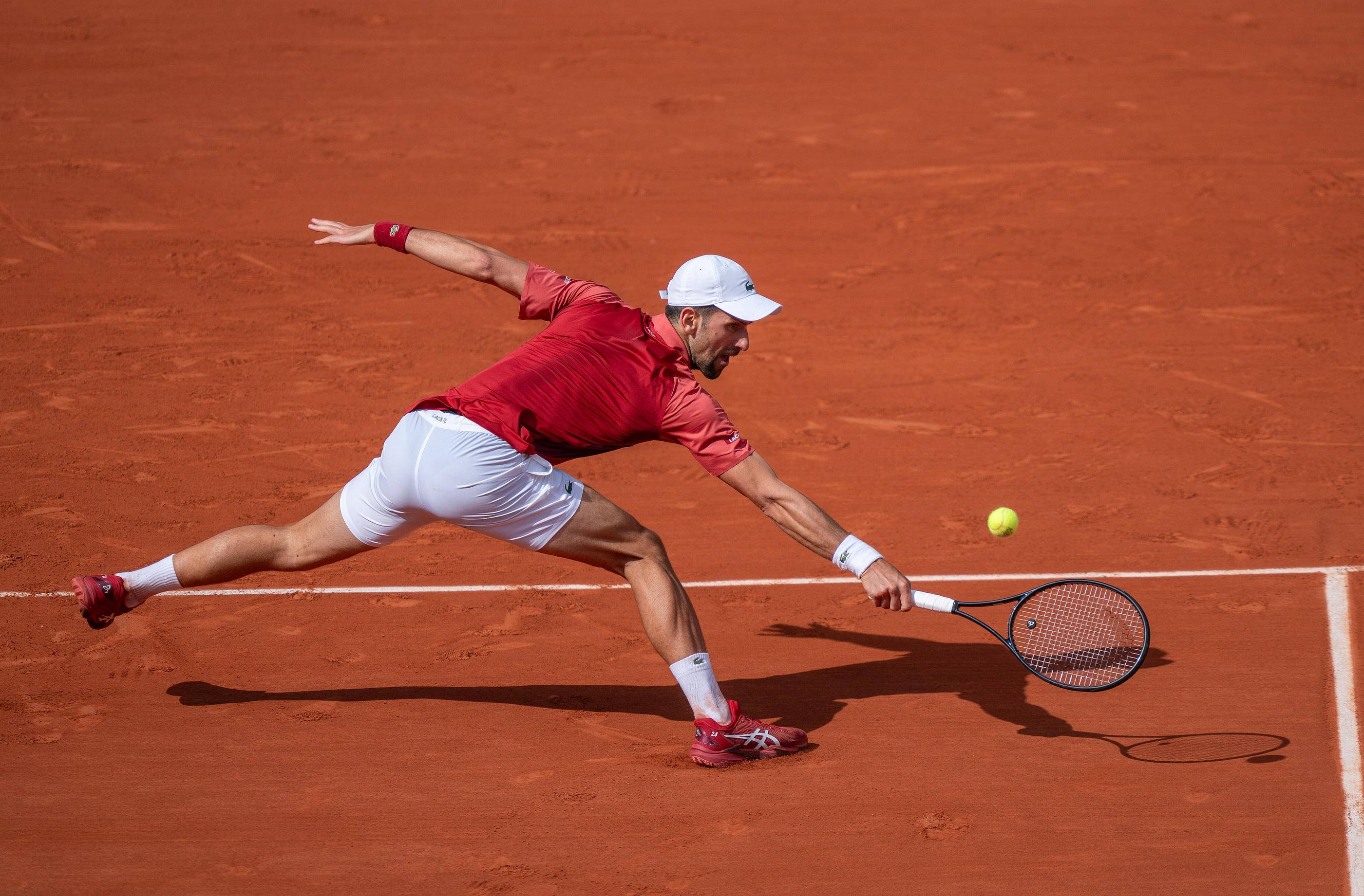 Novak Djokovic a passé 13 heures et 43 minutes sur le court en quatre matchs, avant son forfait ce mardi. Susan Mullane-USA TODAY Sports/Sipa USA