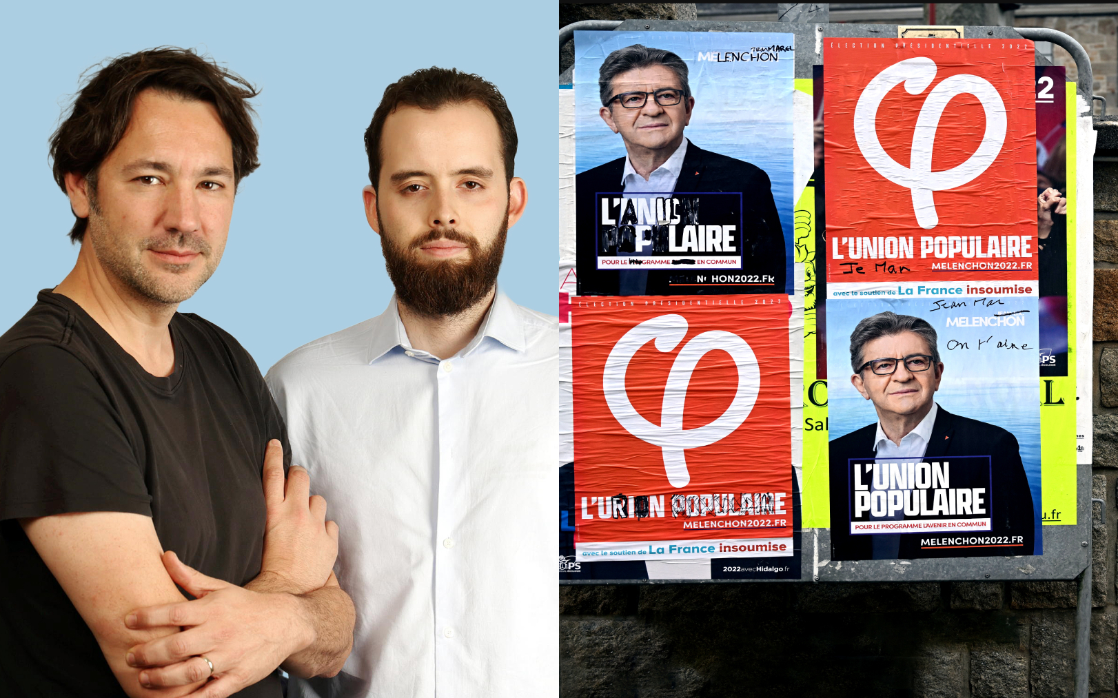 Julien Duffé et Pierre Maurer sont journalistes au service politique du Parisien - Aujourd'hui en France. Le Parisien DA