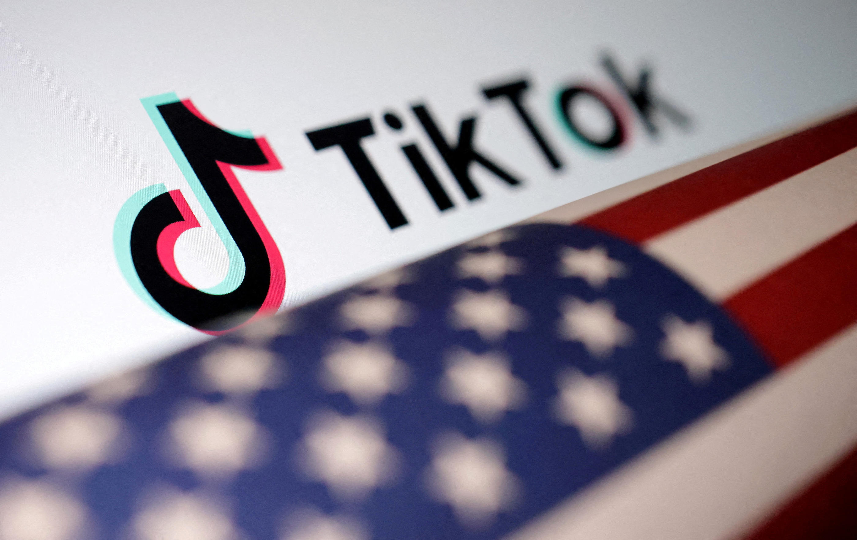 Les sénateurs américains se prononcent ce mardi sur l'interdiction de l'application TikTok. REUTERS / Dado Ruvic