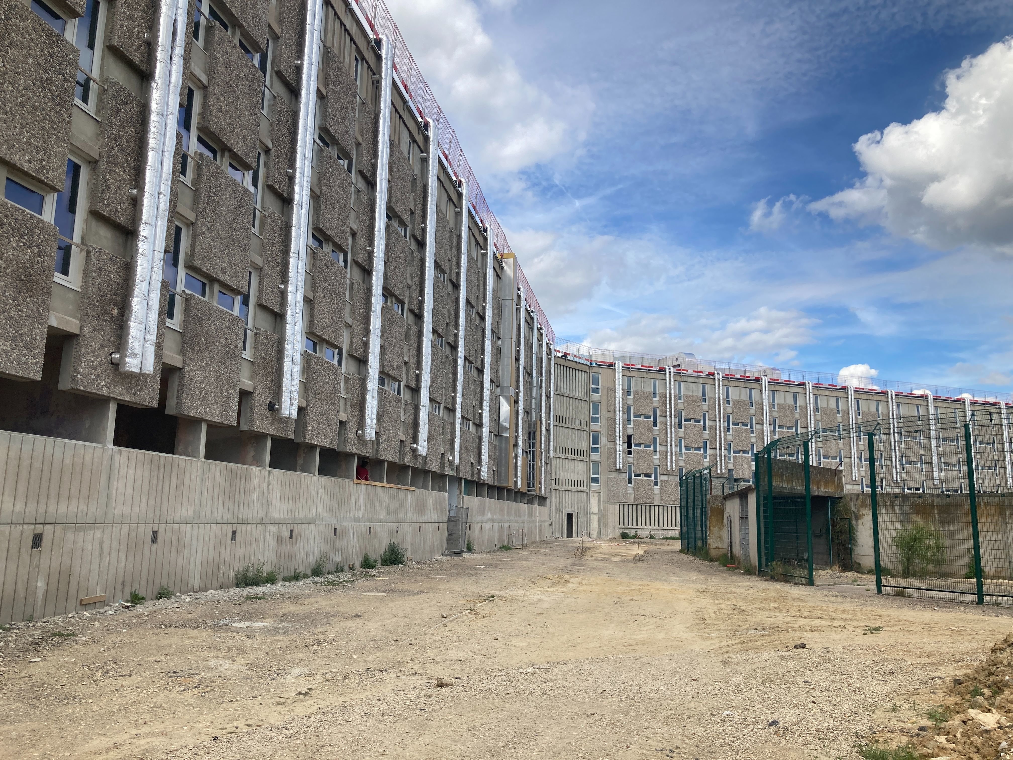 Fleury-Mérogis, ce mardi 23 août 2022. L'ex-centre de jeunes détenus accueillera plus de 400 majeurs pour de longues peines. LP/B.S.