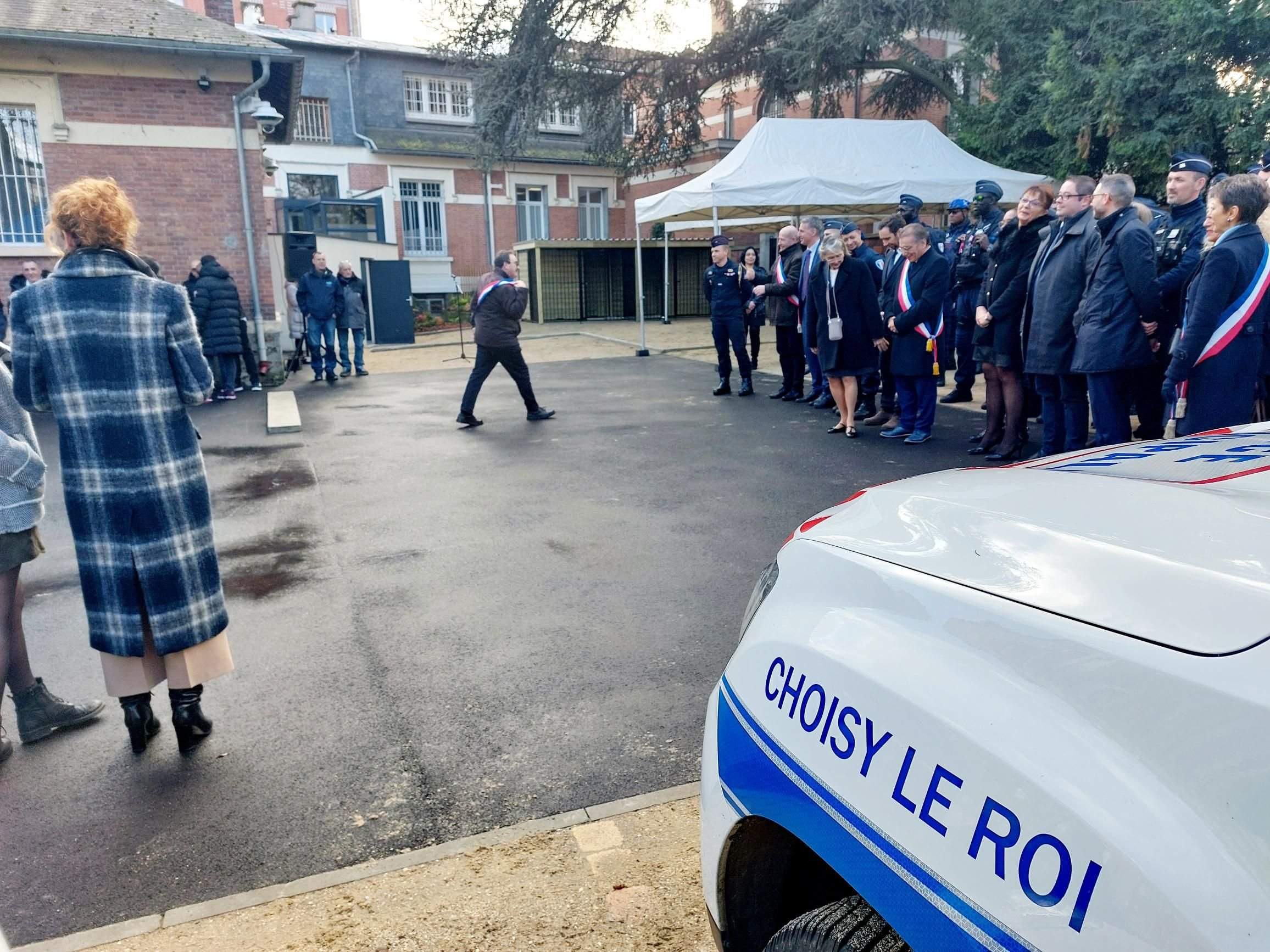 Choisy-le-Roi, mercredi 11 janvier. La ville a inauguré son premier poste de police municipale au numéro 16 de l'avenue Anatole-France. LP/F.D.