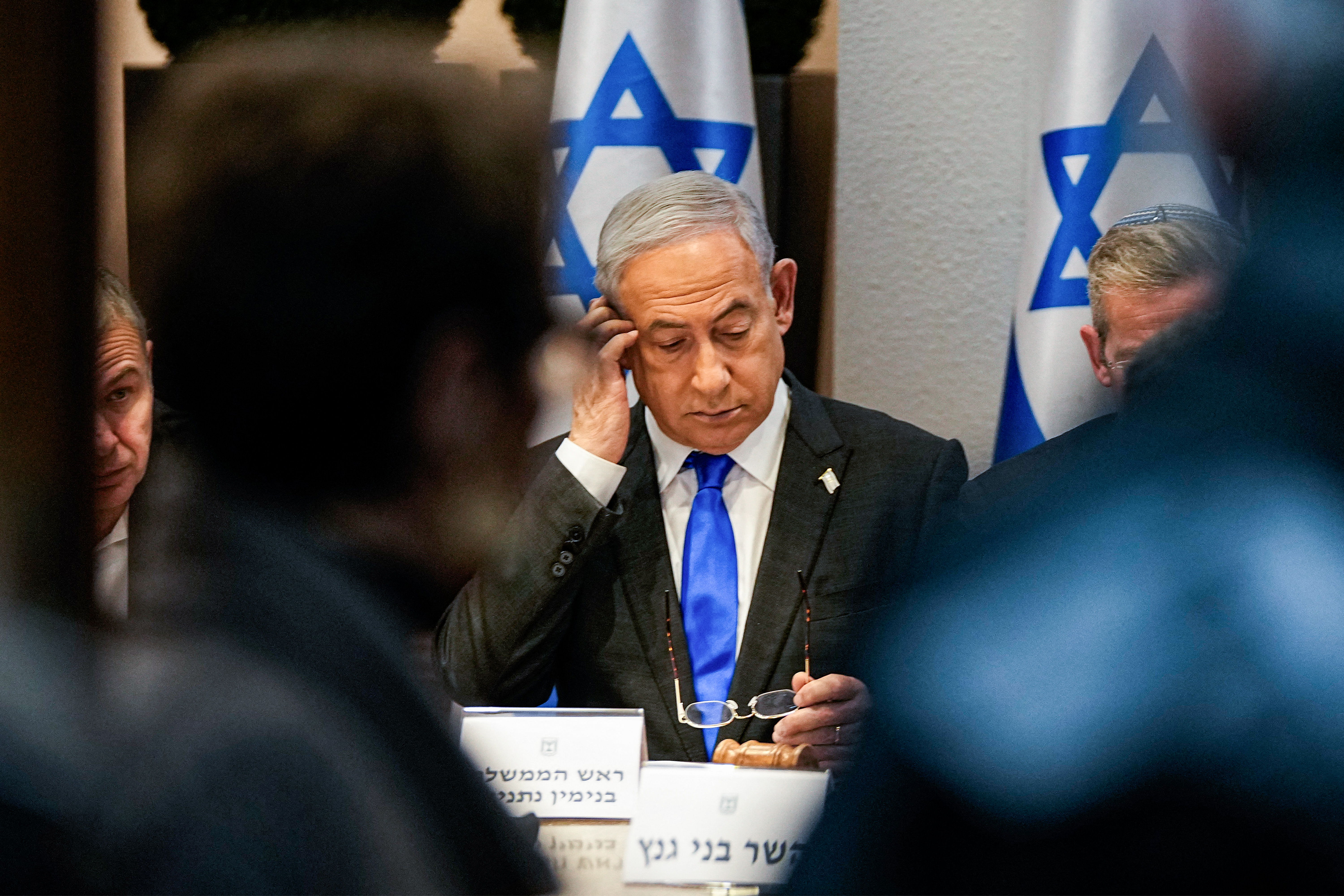 Le Premier ministre israélien Benyamin Netanyahou, ici en décembre 2023. AFP/Ohad Zwigenberg