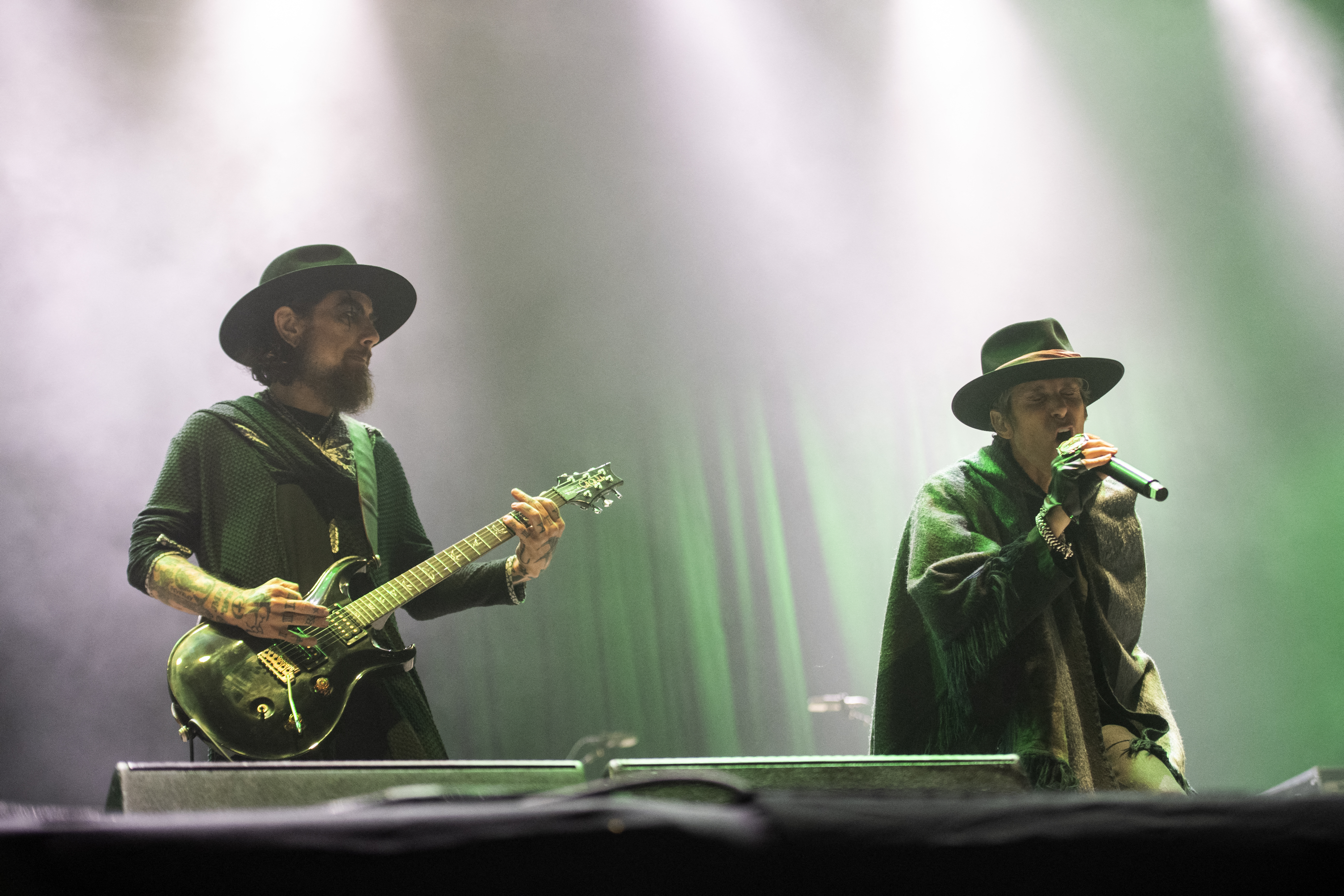 Si le groupe a annulé le concert prévu ce dimanche, il n'a pas encore donné d'informations sur les nombreuses autres dates prévues en septembre et en octobre. AFP/ Ander Gillenea