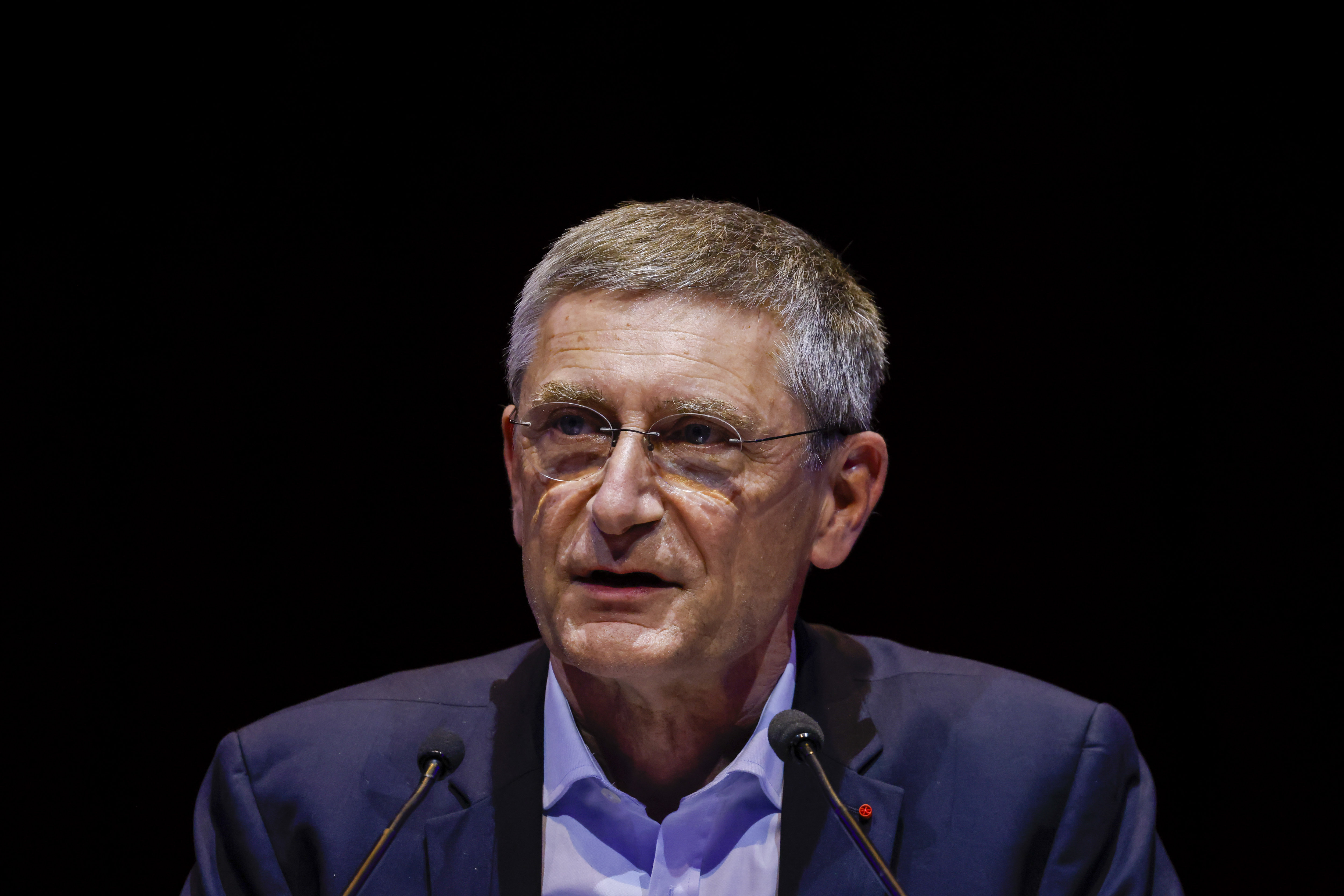 Paris, le 24 juin 2021. Frédéric Péchenard était tête de liste LR dans la capitale. Les résultats du second tour des régionales lui donnent de l'espoir pour 2026. LP/Olivier Corsan