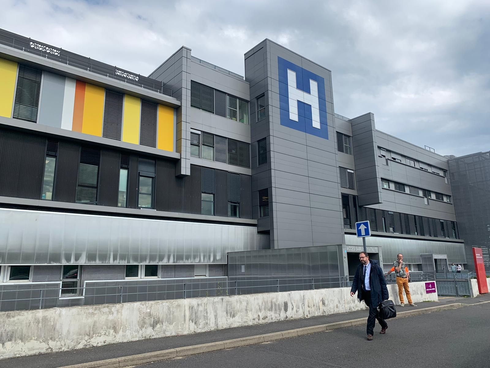 Corbeil-Essonnes. Pendant la nuit du 20 au 21 août 2022, 800 personnes étaient hospitalisées dans le Centre hospitalier Sud francilien. LP/Candice Doussot