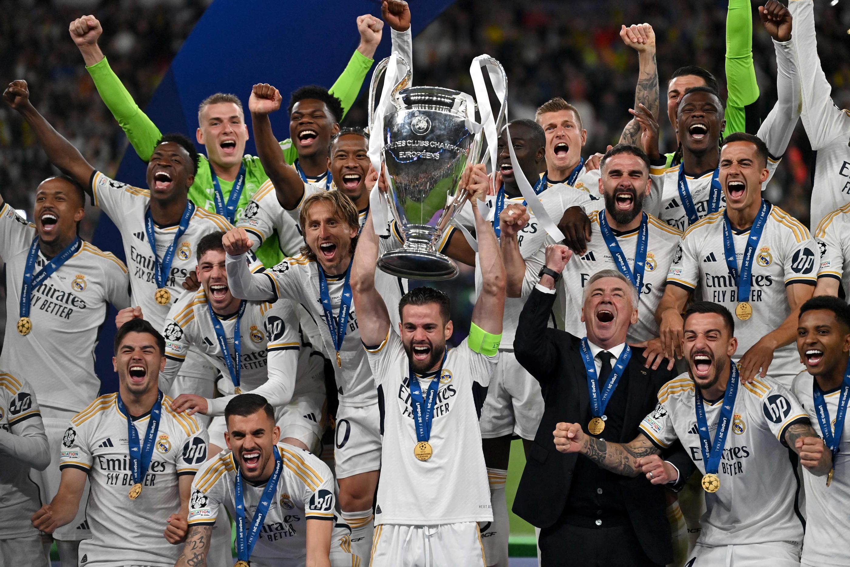 Le Real Madrid a remporté samedi soir sa quinzième Ligue des champions. Glyn KIRK/AFP