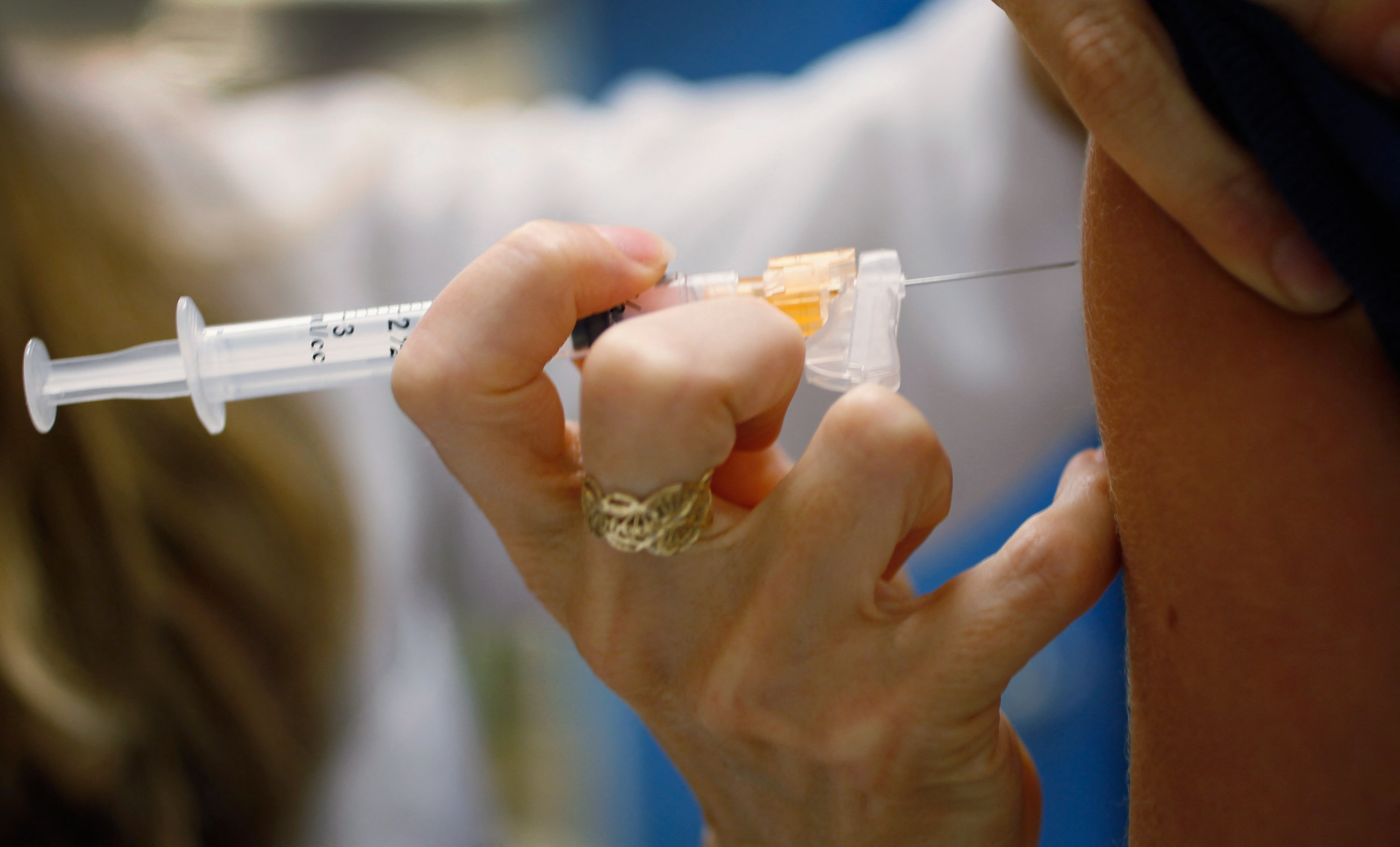 L'accident est survenu à la suite d'une vaccination contre le papillomavirus (Illustration). Getty Images/Joe Raedle