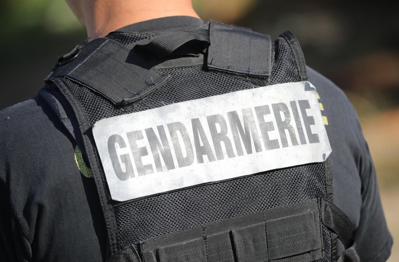 Des gendarmes sont mobilisés à Cagnac-les-Mines (Tarn), dans le cadre de l'enquête sur la disparition de Delphine Jubillar. LP/Arnaud Journois