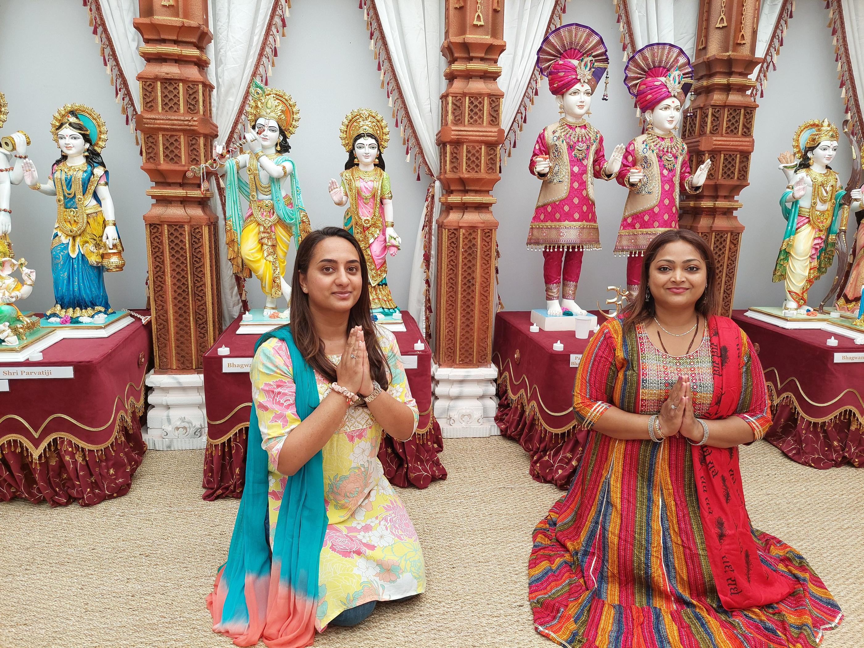 Au centre multiconfessionnel, un mini-temple hindou a été aménagé dans l'une des salles de prières. LP/Vincent MONGAILLARD