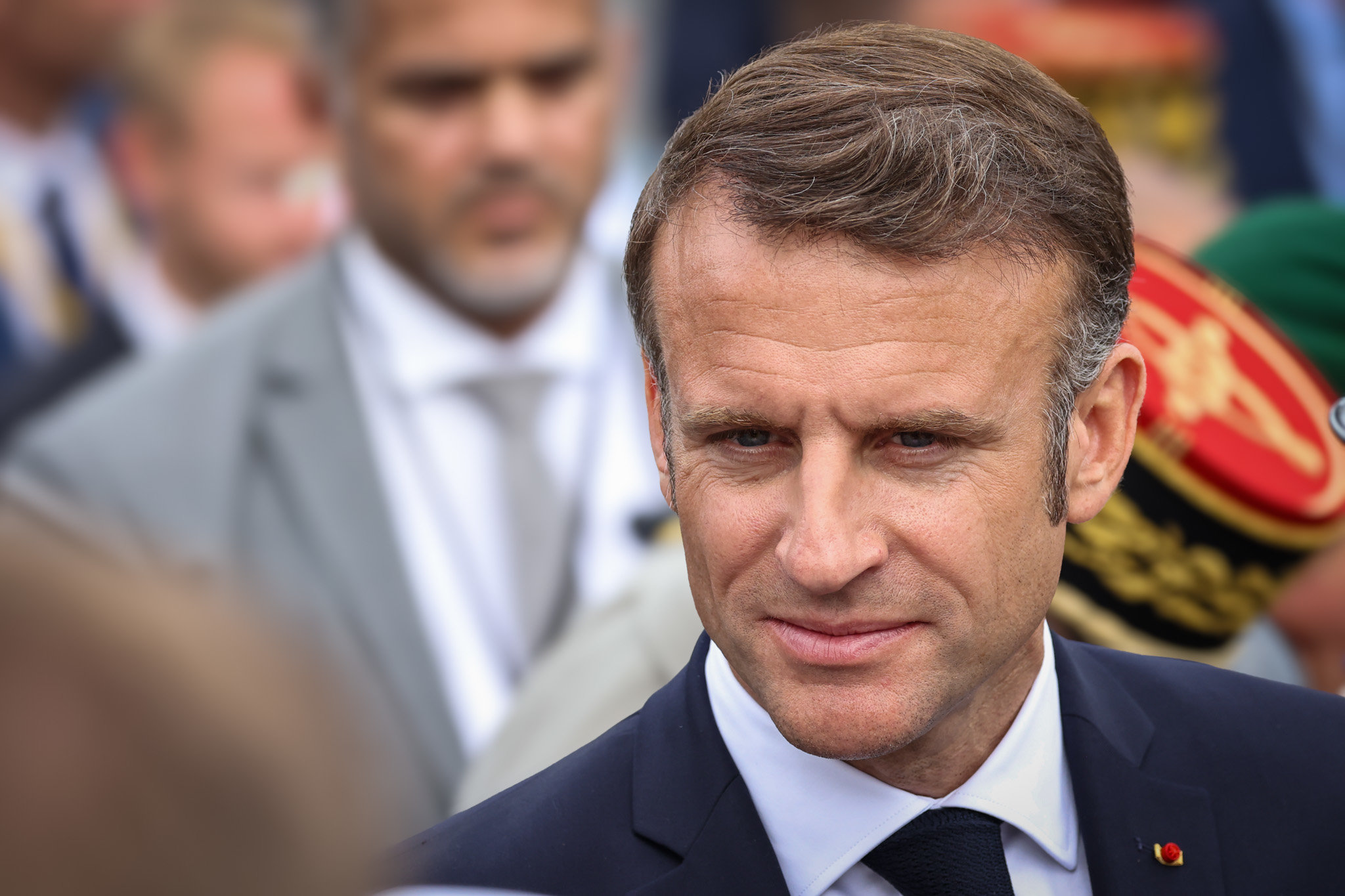 Le président de la République, invité du journal de France 2 ce mardi, a assuré ne pas prévoir de nommer un Premier ministre rapidement. LP/Fred Dugit
