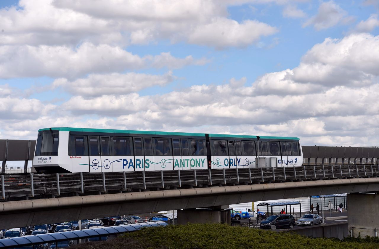 Orlyval assure la desserte de l’aéroport d’Orly depuis la station d’Antony (Hauts-de-Seine), sur le RER B. (Archives) RATP