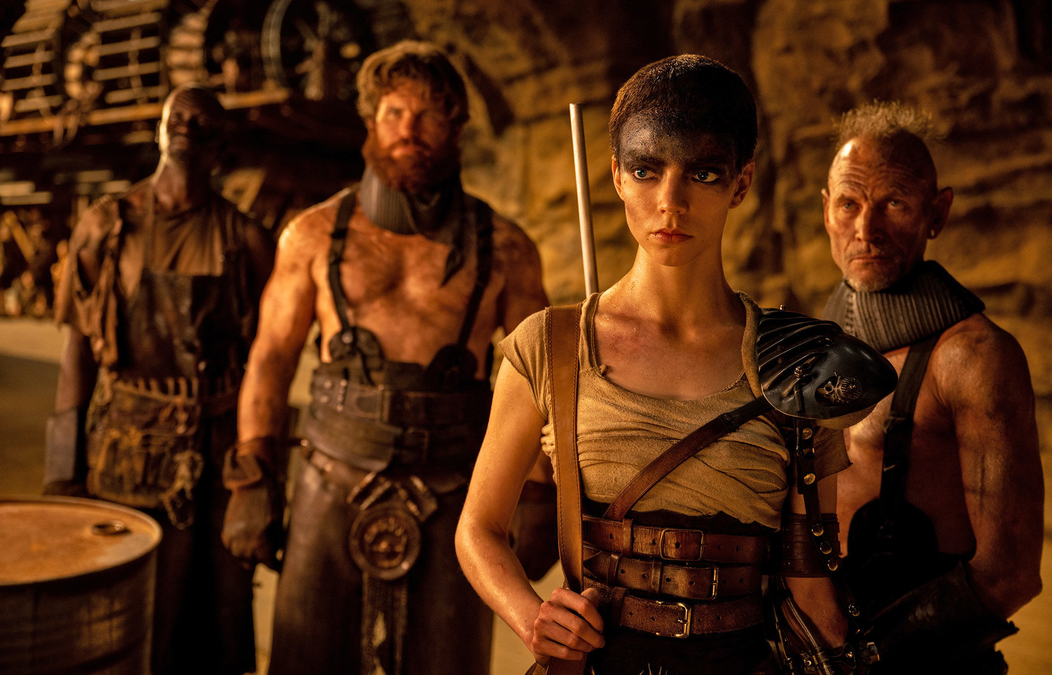 Anya Taylor-Joy dans le rôle de Furiosa, personnage éponyme du nouveau «Mad Max» de George Miller. Jasin Boland/Warner Bros.