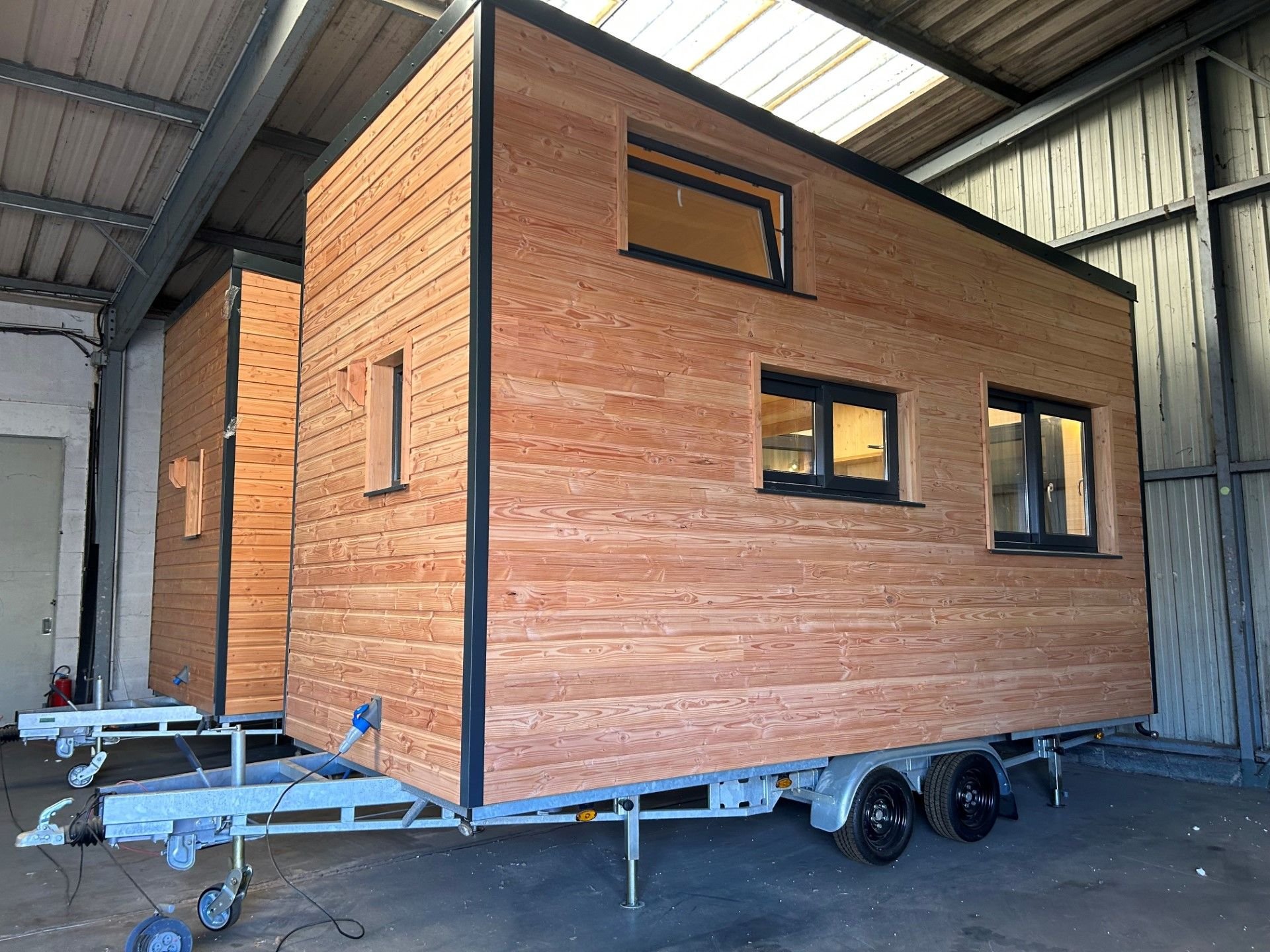 Voici les tiny houses qui seront déployées à Pontarlier. LP/Philippe Sauter