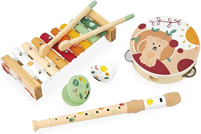 Instruments de Musique pour Enfants en Bas Âge Respectueux de  l'Environnement, Batterie à Percussion pour Enfants, pour Enfants Garçons  Enfants Filles 