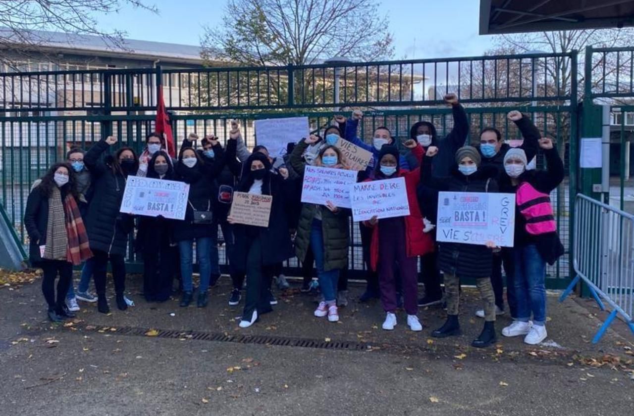 In Sarcelles, education assistants mobilized for their working conditions