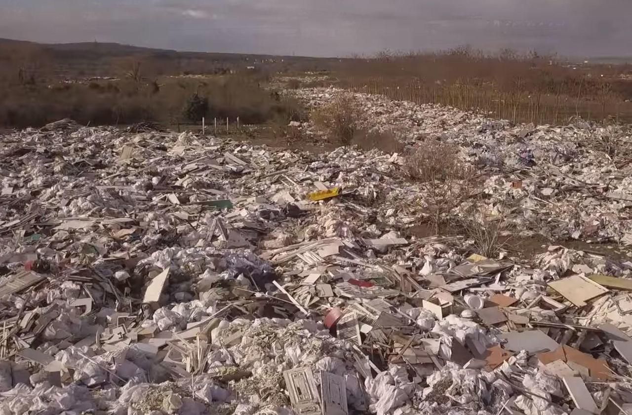 La « mer de déchets » de Carrières-sous-Poissy, dans les Yvelines, a disparu depuis fin 2020. LP/archives
