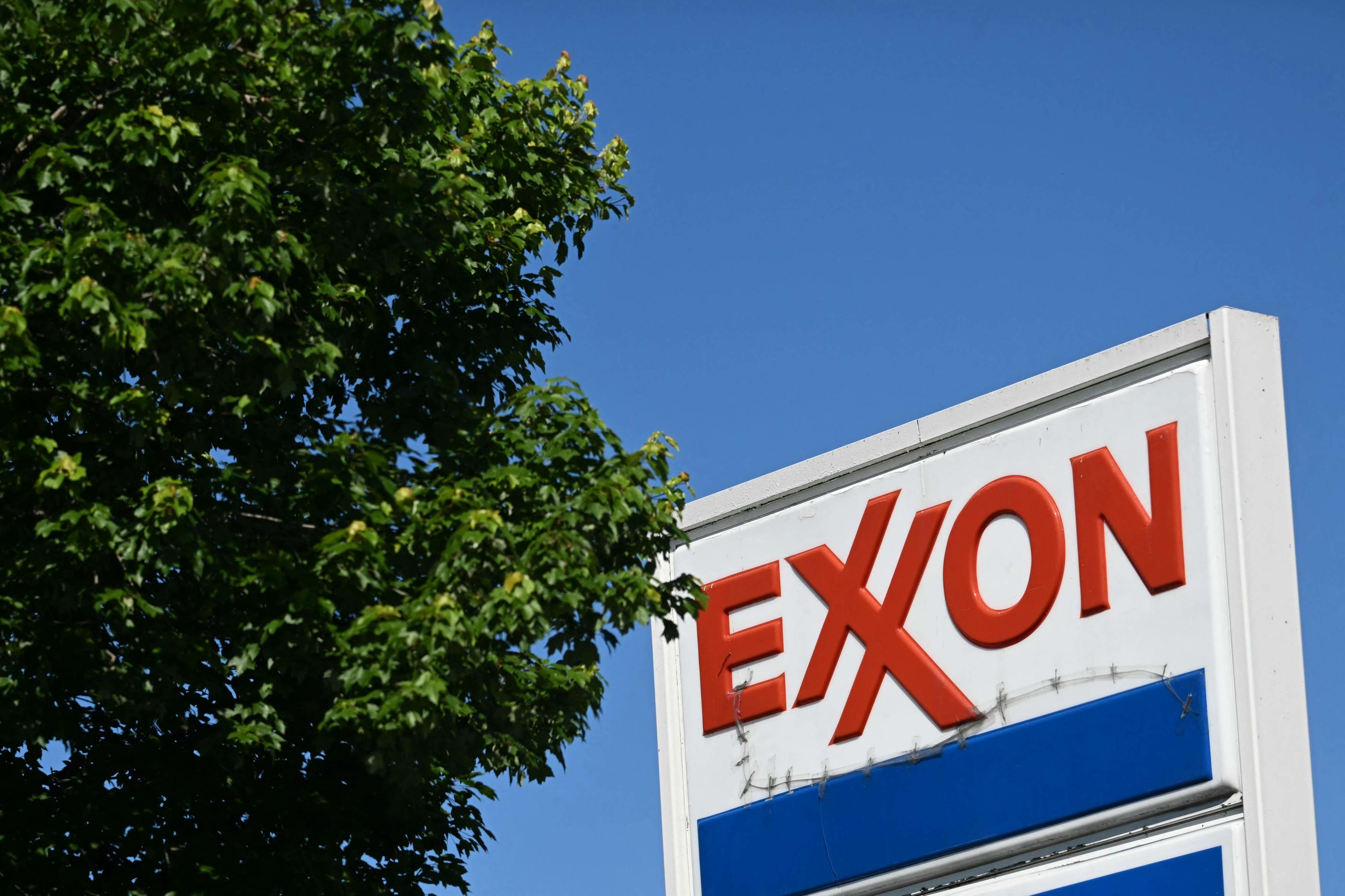 Des employés d'un site ExxonMobil près du Havre étaient en grève ce mercredi 29 mai. AFP / JIM WATSON