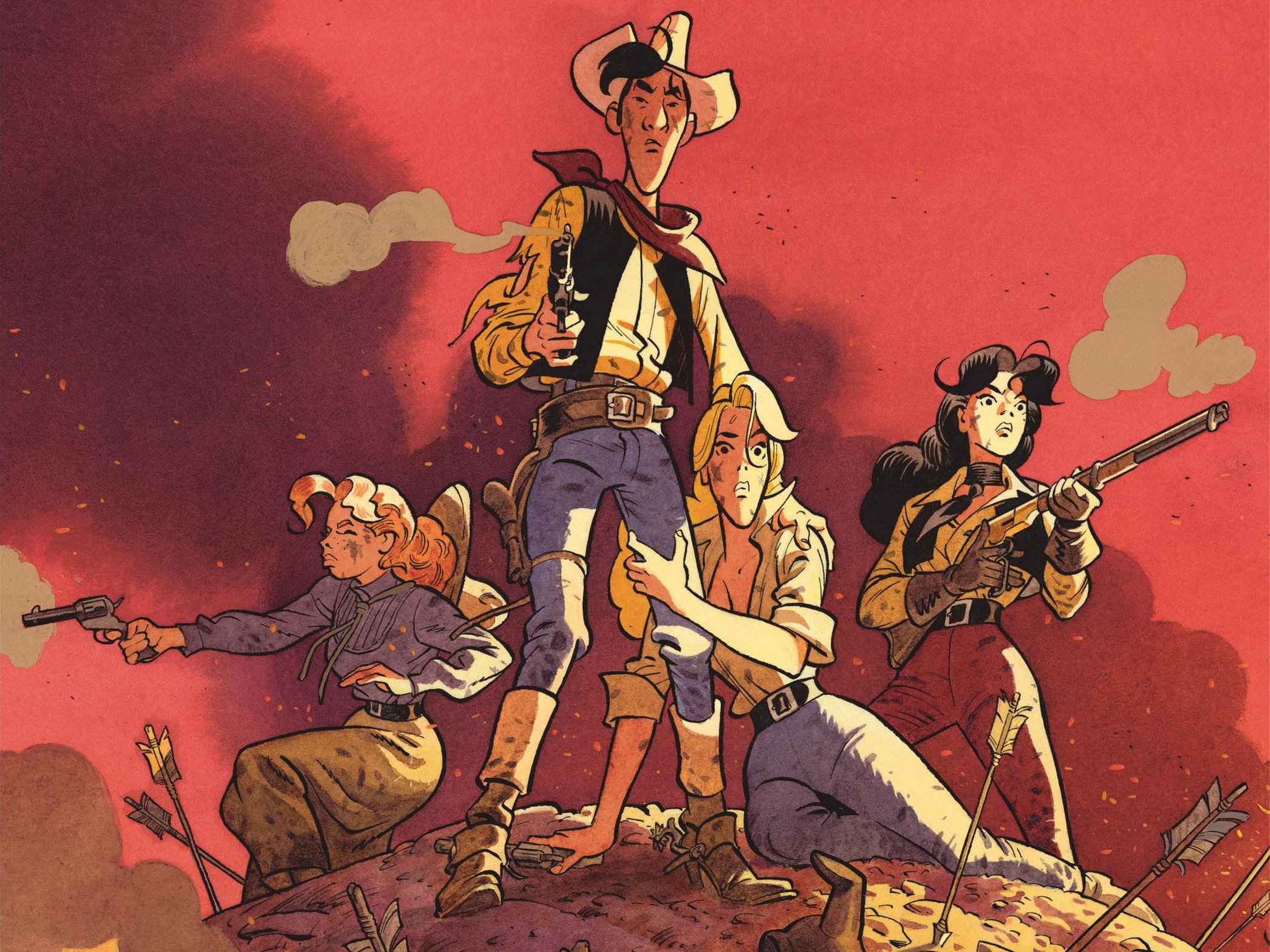 BD : Lucky Luke reprend un coup de jeune