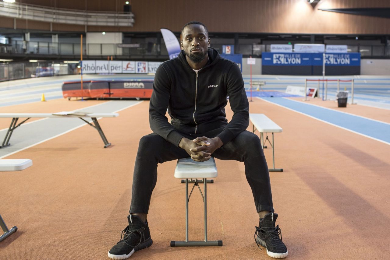 Retraité depuis 2019, Teddy Tamgho, 33 ans, ambitionne de devenir champion olympique du triple saut aux JO de Paris 2024.  LP/Philippe Merle