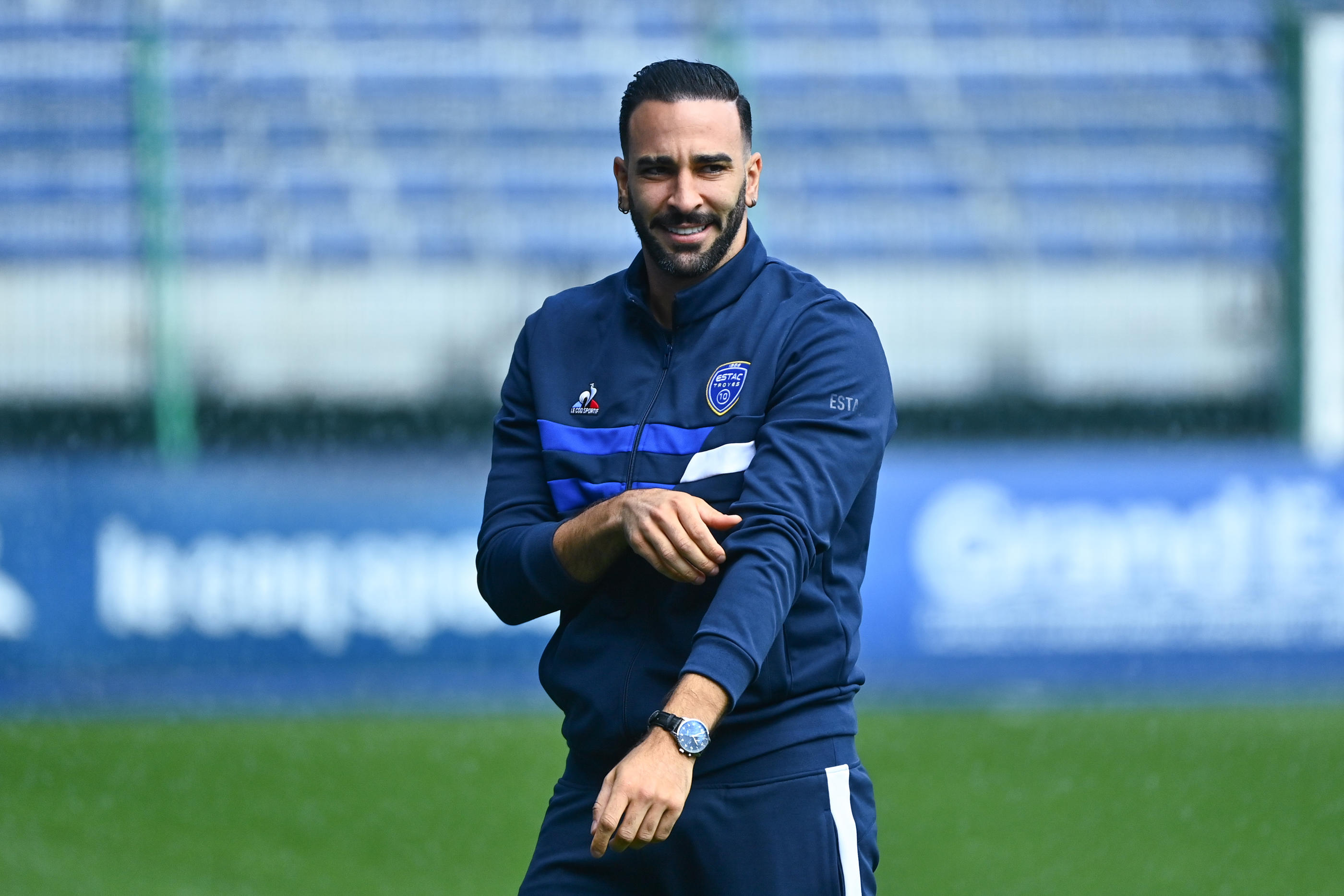 Adil Rami est revenu en Ligue 1 cette saison, à Troyes. Icon Sport