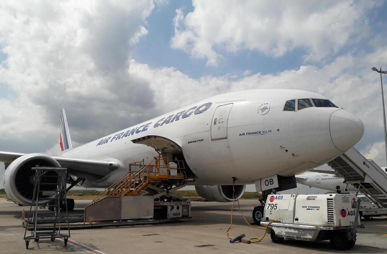 <b></b> Roissy. Air France-KLM dispose de deux avions tout cargo, des Boeing 777.