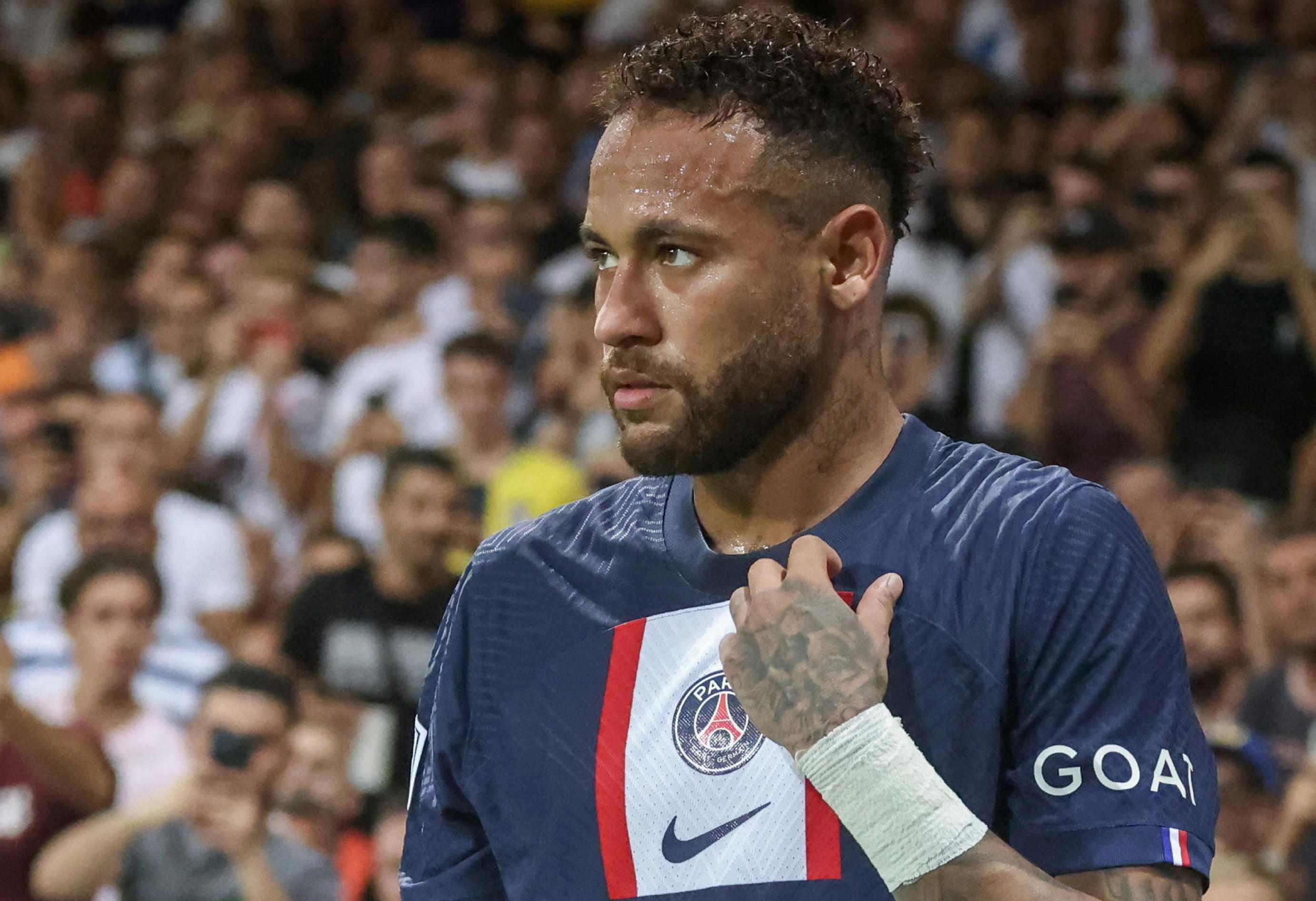L'avenir de Neymar demeure incertain au sein du club de la capitale. Chelsea s'est positionné en vue d'un éventuel transfert. LP/Fred Dugit