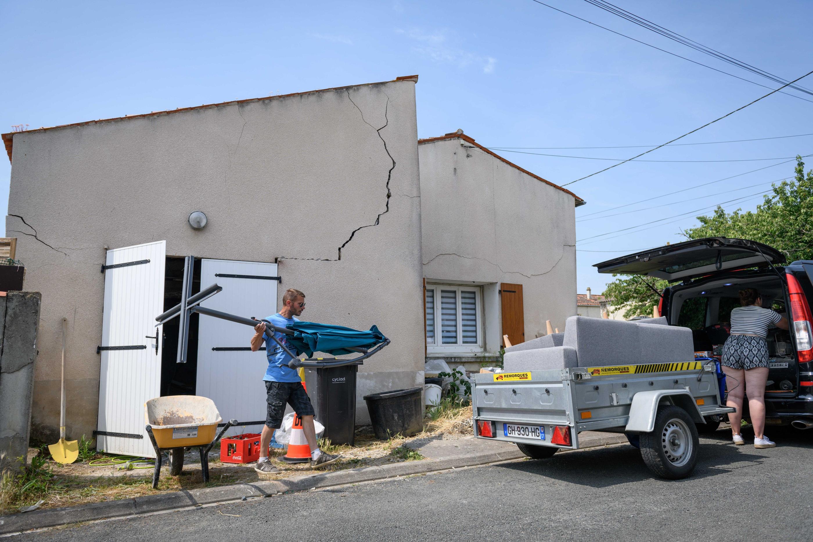 Près de 150 familles sont concernées par cette annonce obtenue ce jeudi à la préfecture de la Charente-Maritime, après le séisme d'une magnitude comprise entre 5,3 et 5,8 sur l’échelle de Richter le 16 juin 2023. LP/Fabien Paillot