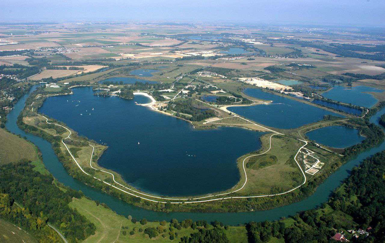 <b></b> La commune de Jablines accueille notamment sur son territoire la base de loisirs de Jablines-Annet.