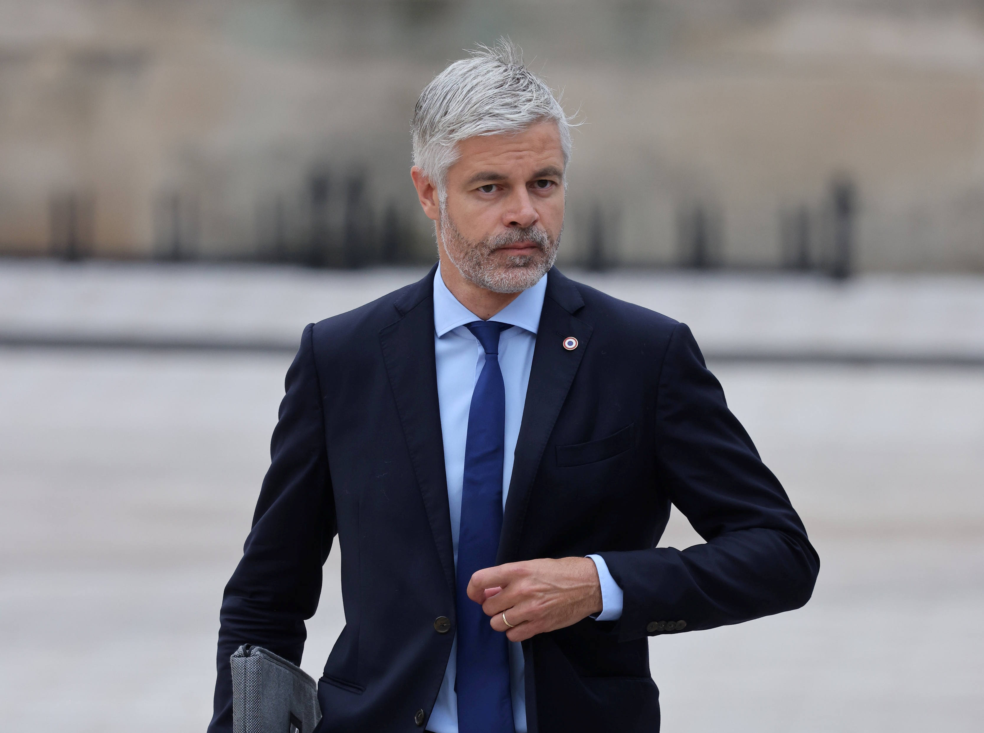 Réélu député de Haute-Loire à la faveur de la dissolution, Laurent Wauquiez a démissionné fin août en raison des règles sur le non-cumul des mandats. LP/Olivier Lejeune