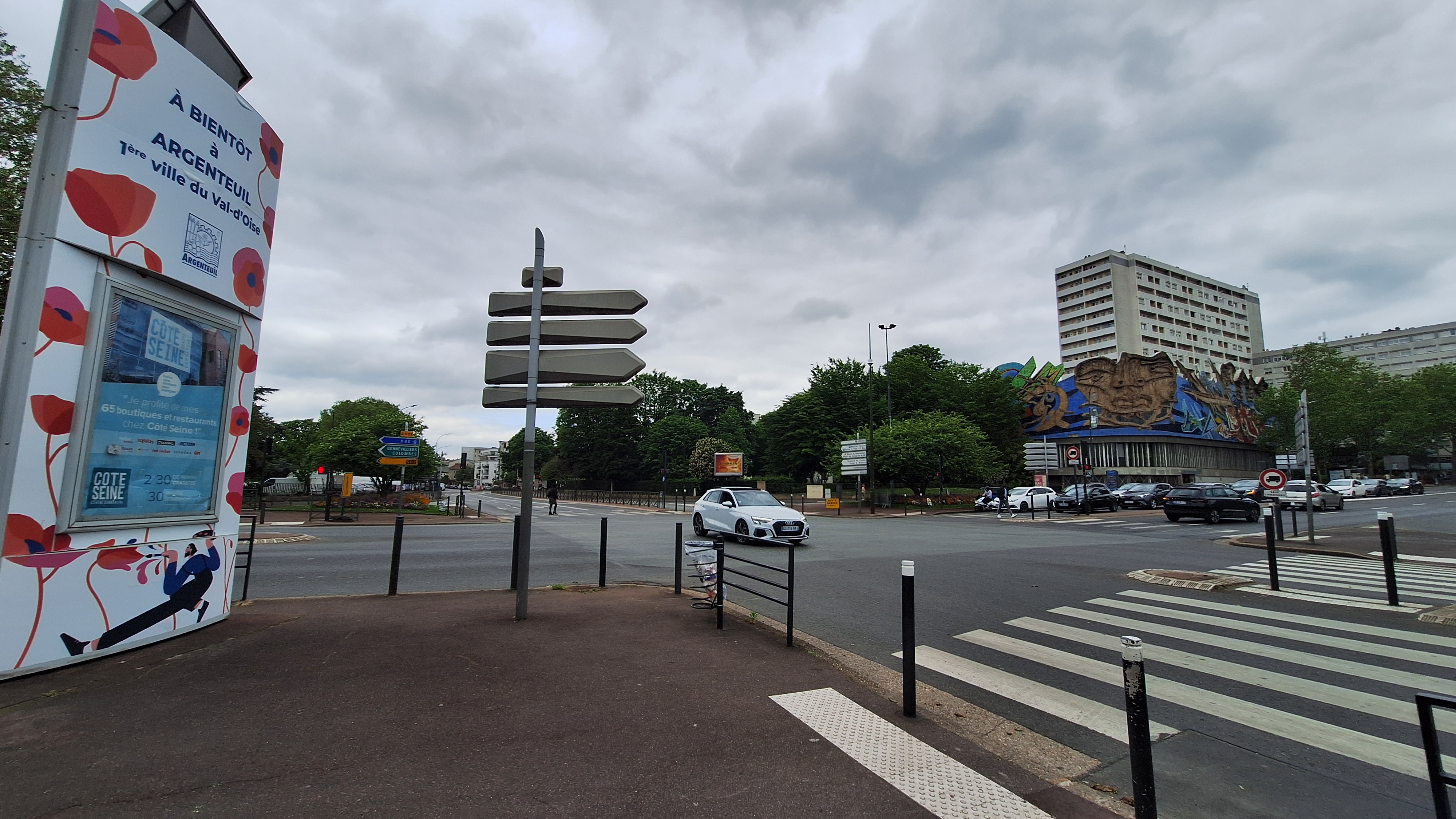 Argenteuil, lundi 13 mai. Le chauffard avait foncé sur une policière en juin 2022 au croisement du boulevard Héloïse et de l'avenue Gabriel-Péri. LP/Fr.N.